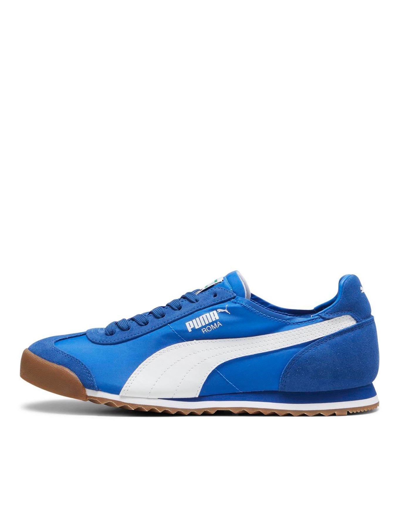 Puma roma dark blue hotsell