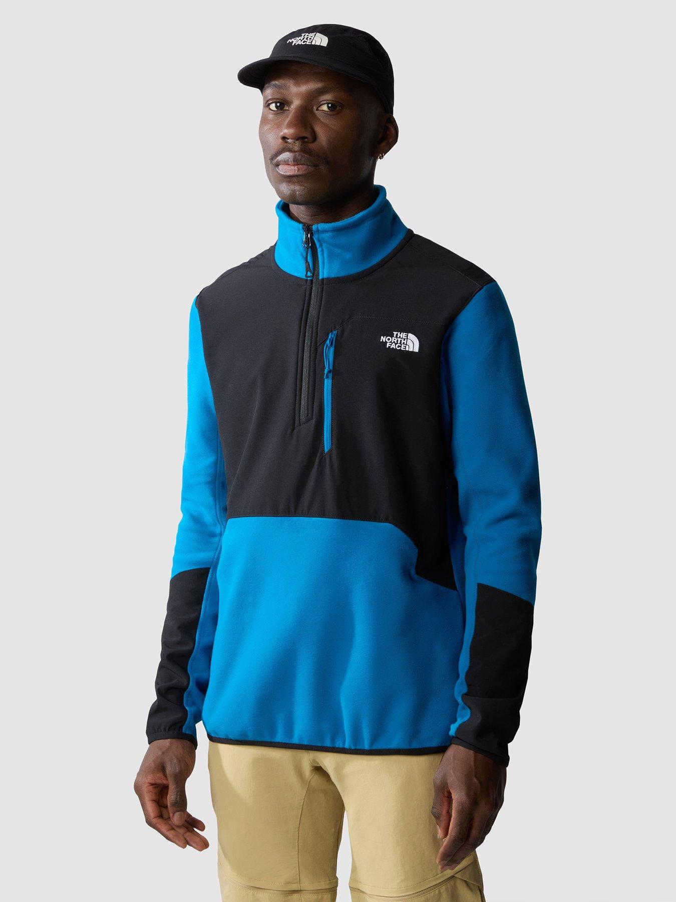 THE NORTH FACE Men's Glacier Pro Full Zip Fleece - Blue