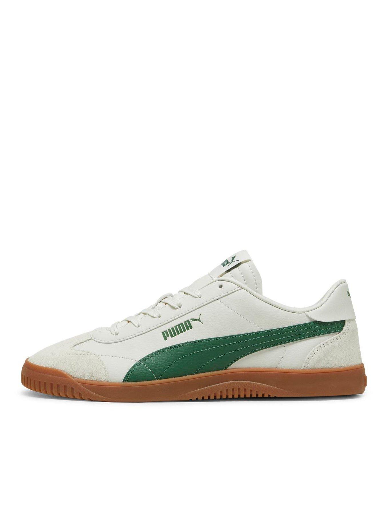 Puma Mens Club 5v5 Sd Trainers - Grey/green | littlewoods.com