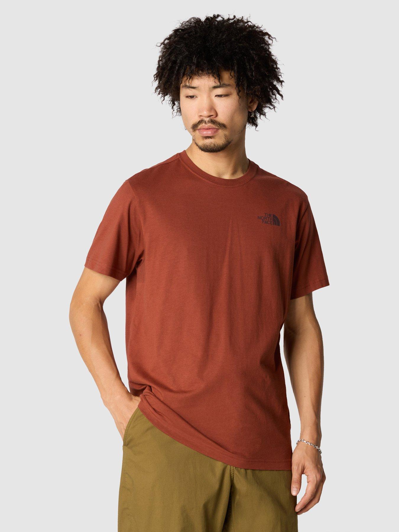 North face men's hot sale short sleeve shirts