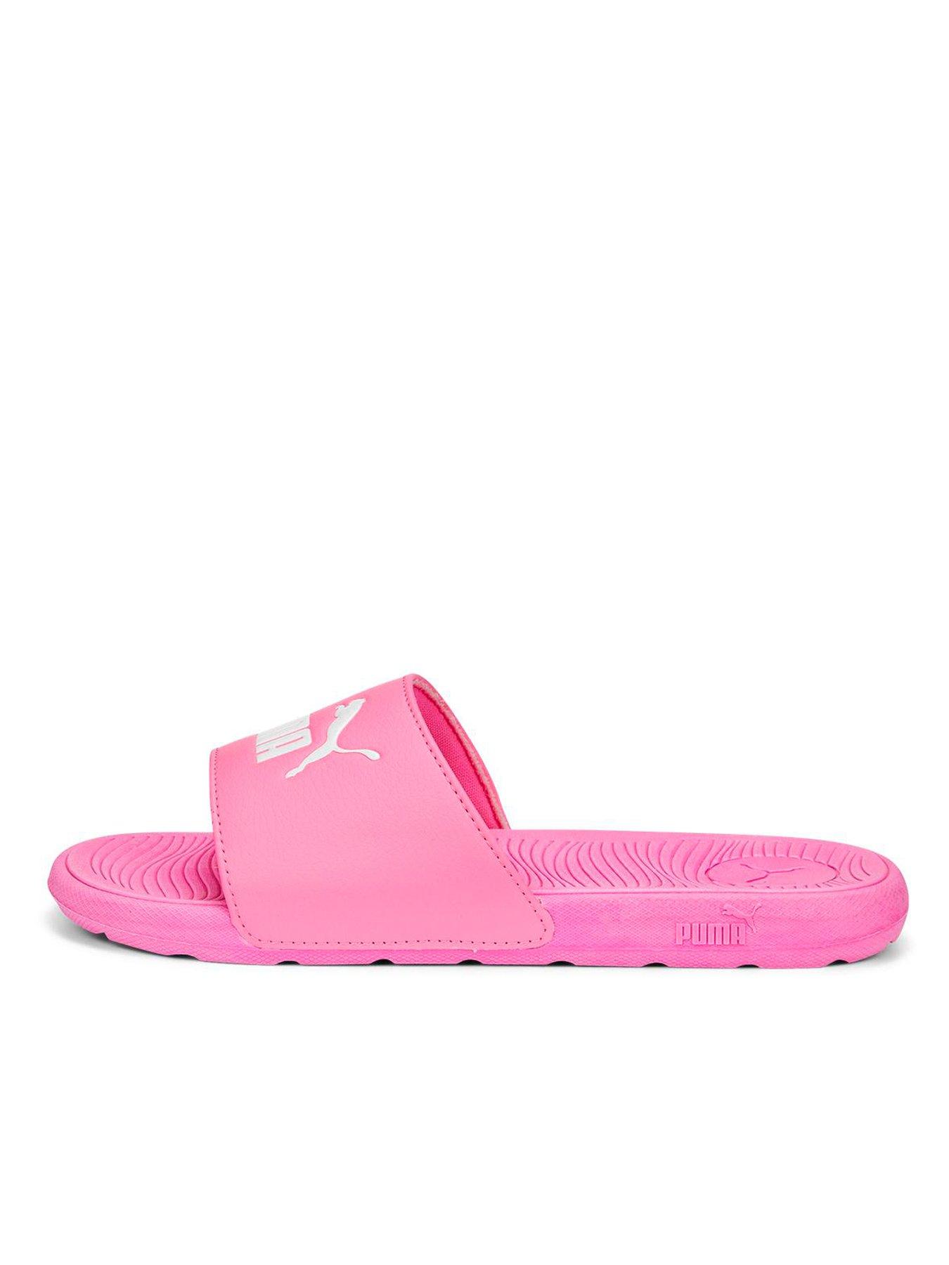 Girls Older Cool Cat 2.0 Slides Pink