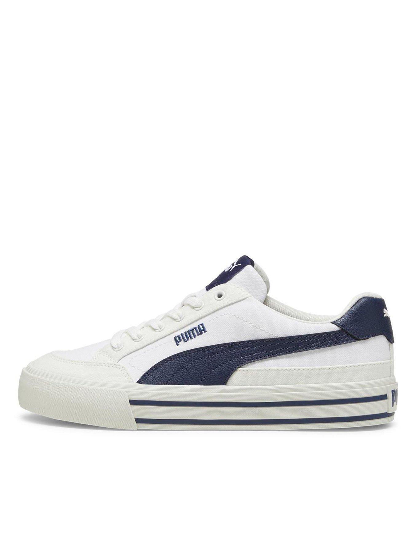 Puma platform navy blue best sale