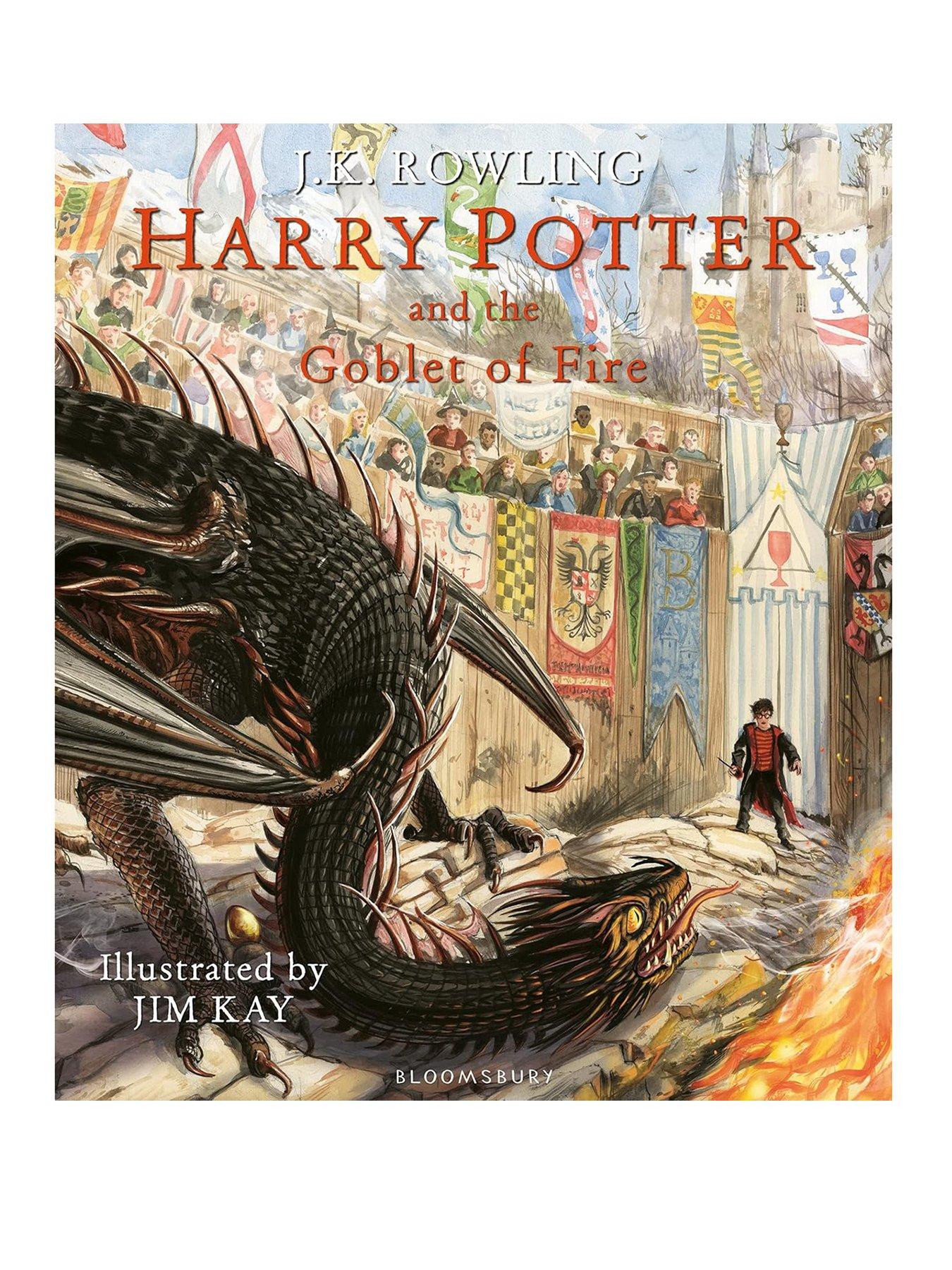 Harry Potter Goblet of Fire - Illustrated Edition