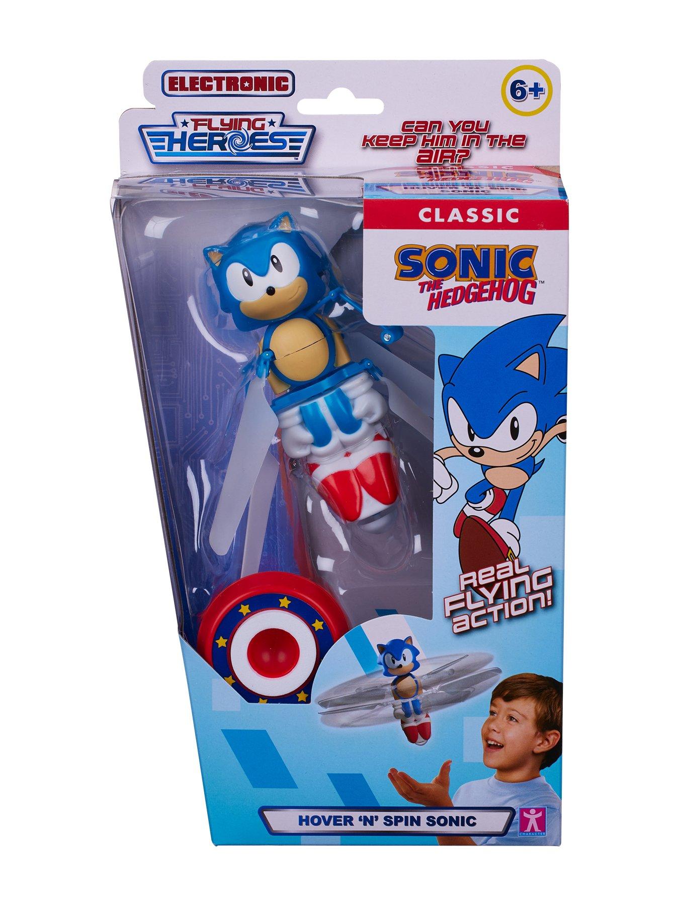 Image 2 of 6 of Sonic the Hedgehog Flying Heroes Hover &amp; Spin Sonic with USB Charging