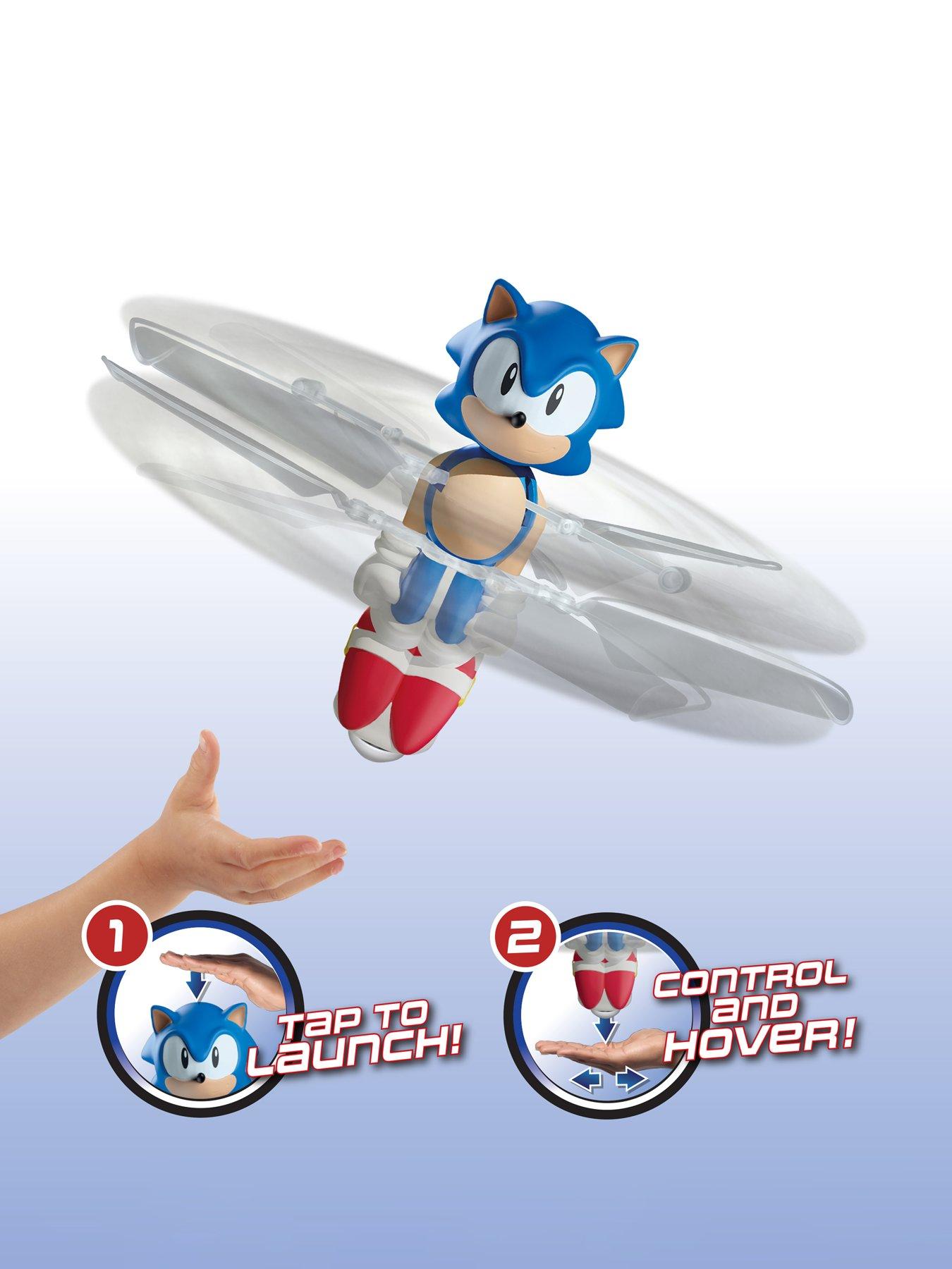 Image 4 of 6 of Sonic the Hedgehog Flying Heroes Hover &amp; Spin Sonic with USB Charging