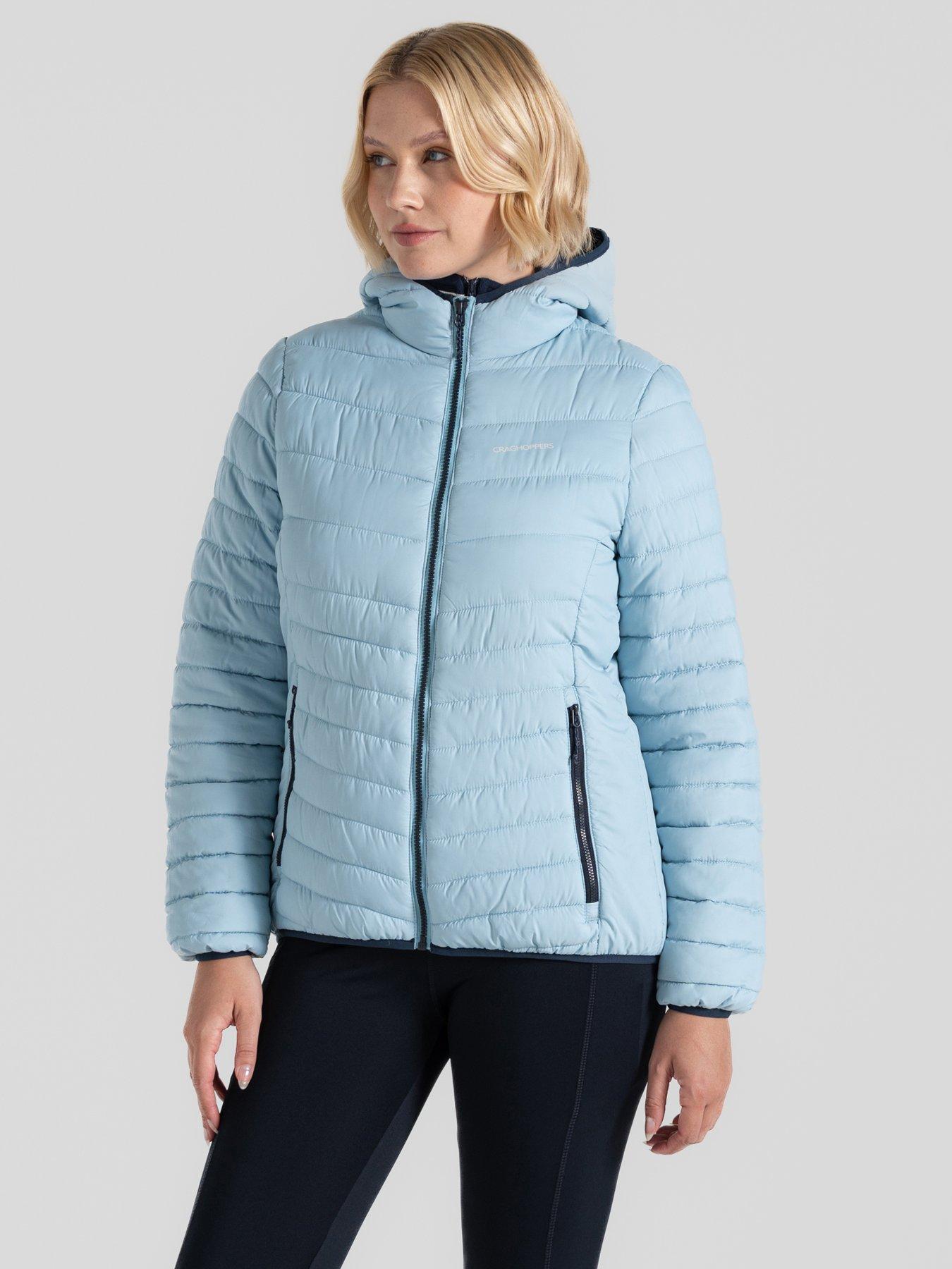 Craghoppers Women's Compresslite VIII Hooded Jacket - Blue Navy