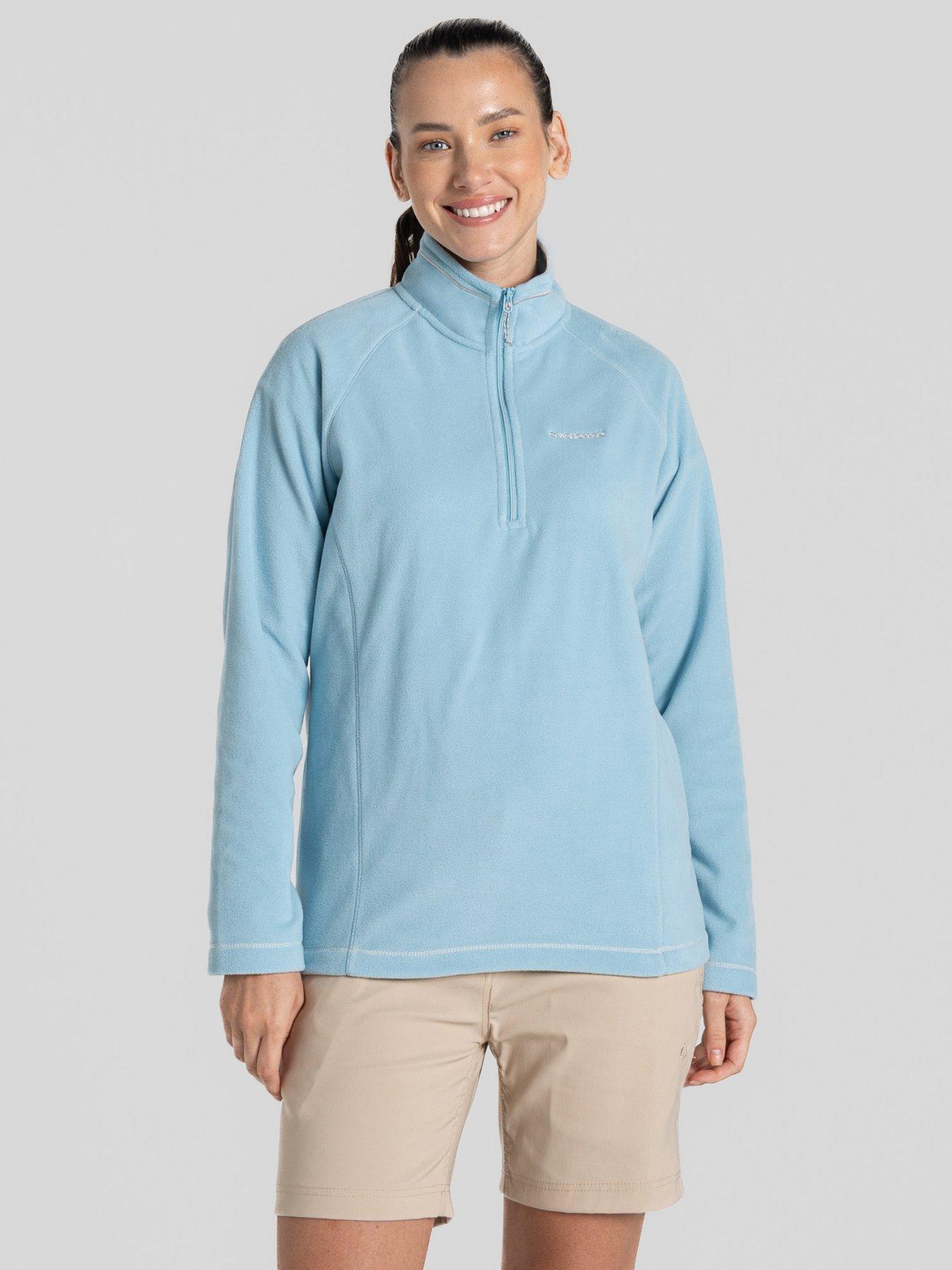 THE NORTH FACE Women's 100 Glacier 1/4 Zip Fleece Top - Purple