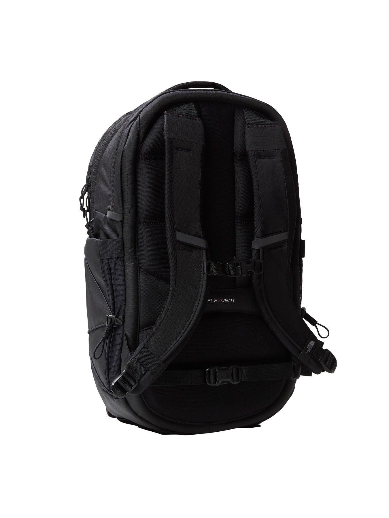 North face backpack on sale white and black