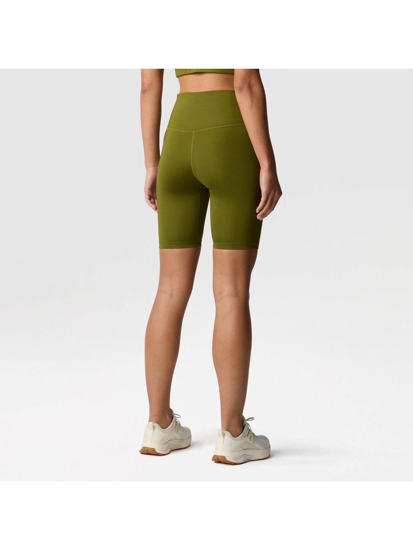  image of the-north-face-womens-flex-short-tight-olive