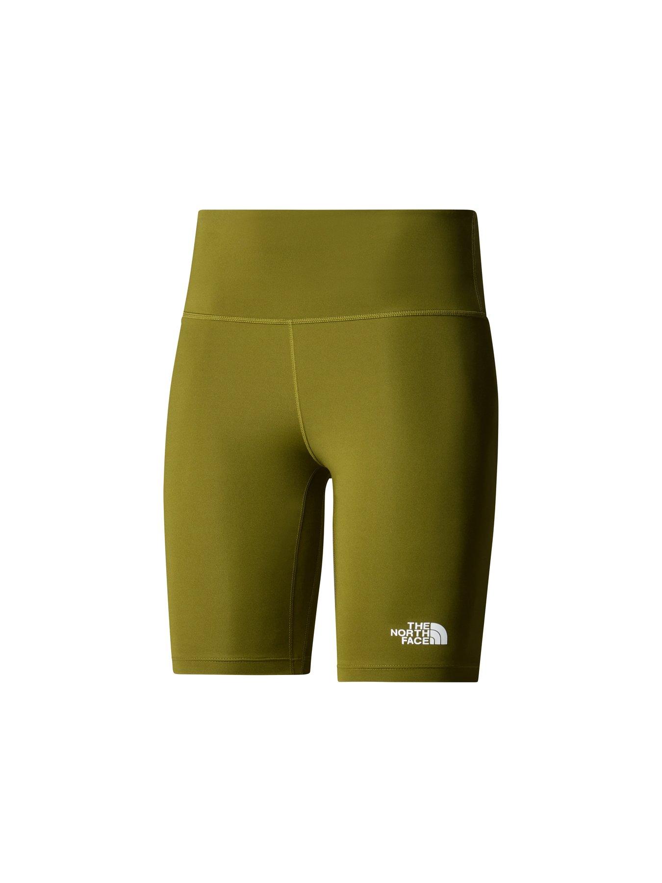  image of the-north-face-womens-flex-short-tight-olive
