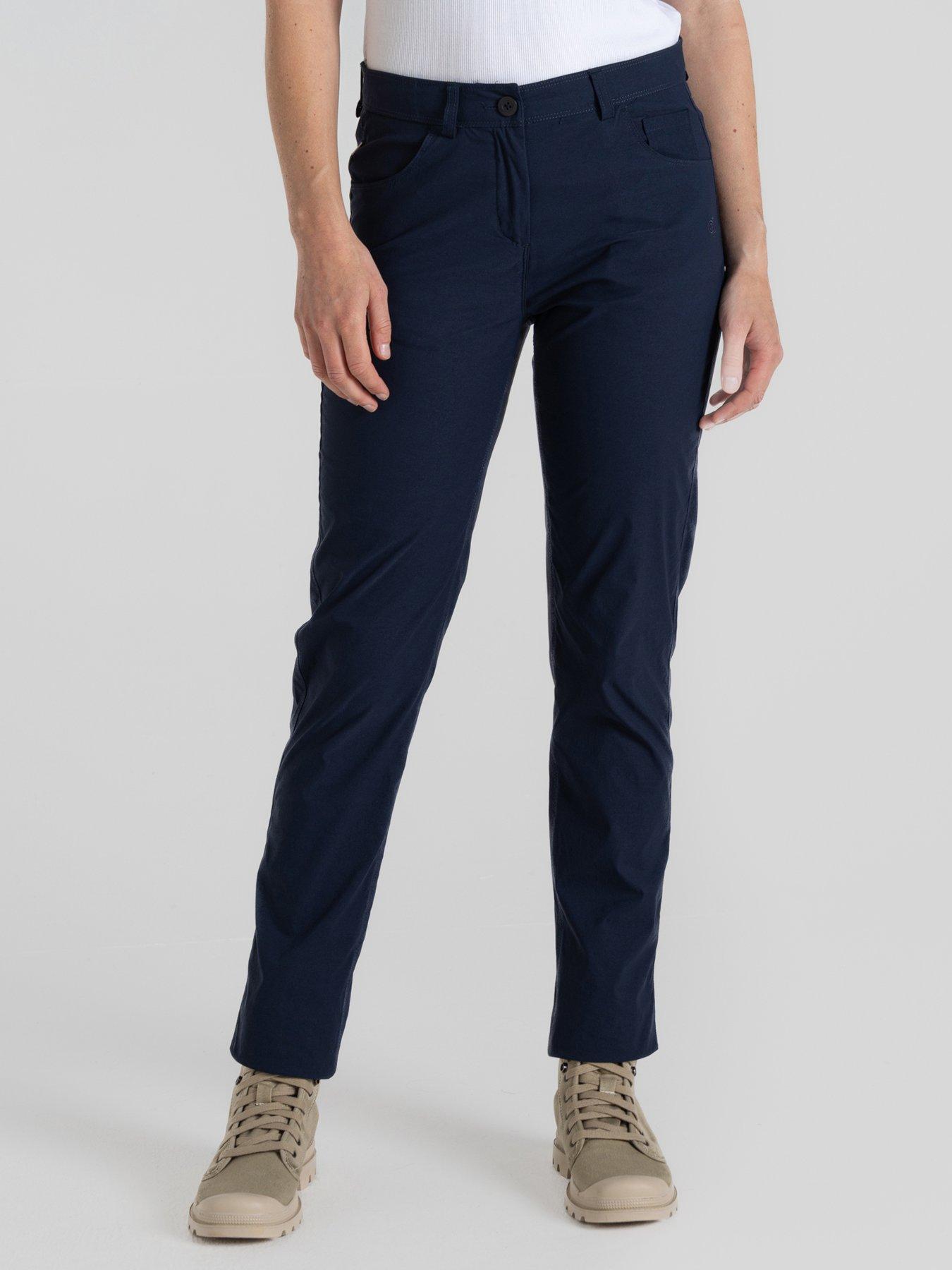 Craghoppers Womens Nosilife Insect Repellent Milla Trouser - Navy