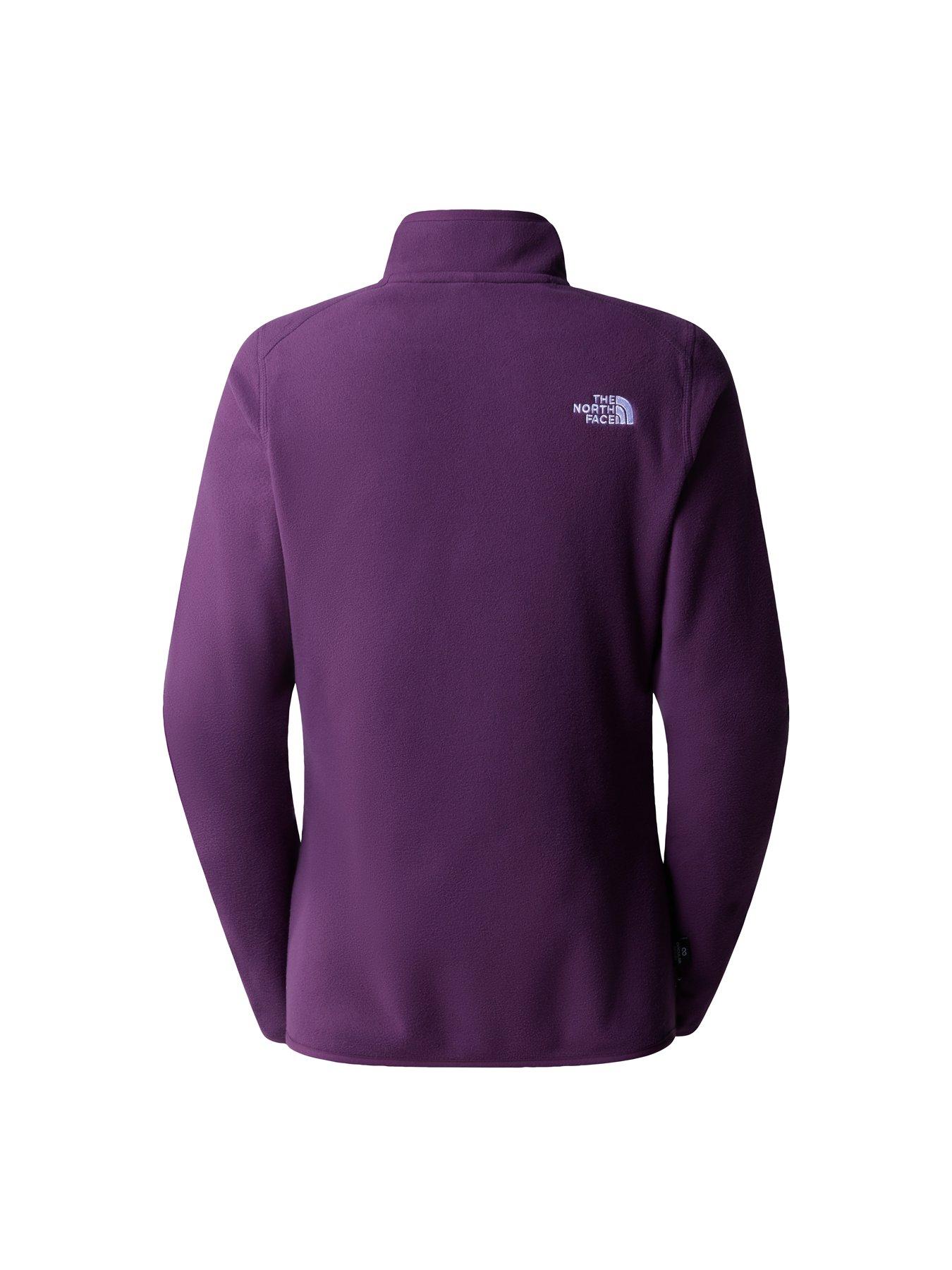 Image 5 of 5 of THE NORTH FACE Women's 100 Glacier 1/4 Zip Top - Purple