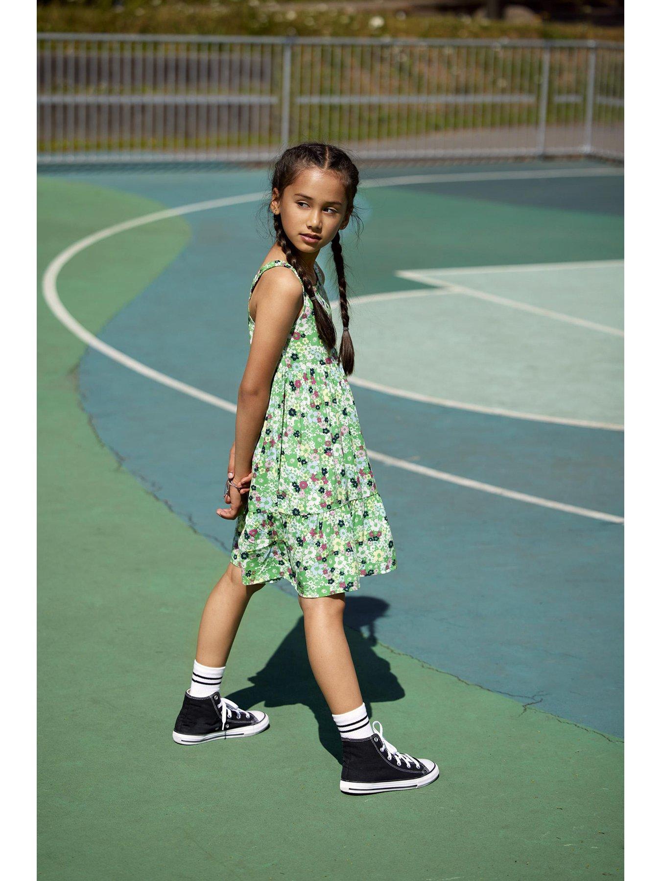 Only Kids Girls Floral Dress - Spring Bouquet | littlewoods.com