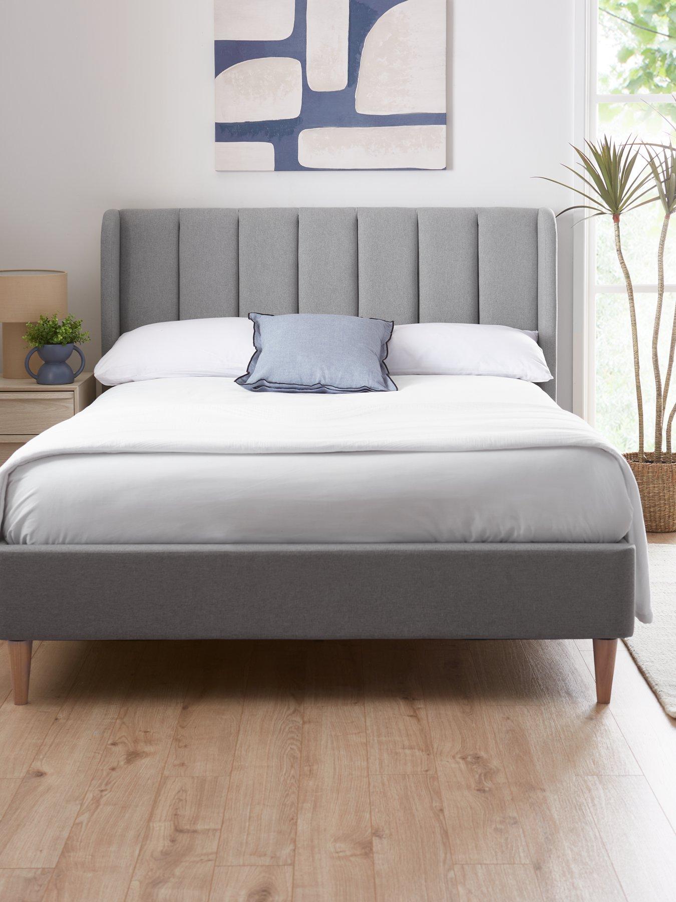 The Very Collection Nook Fabric Bed Frame with Mattress Options (Buy  &  SAVE!) - FSC® Certified