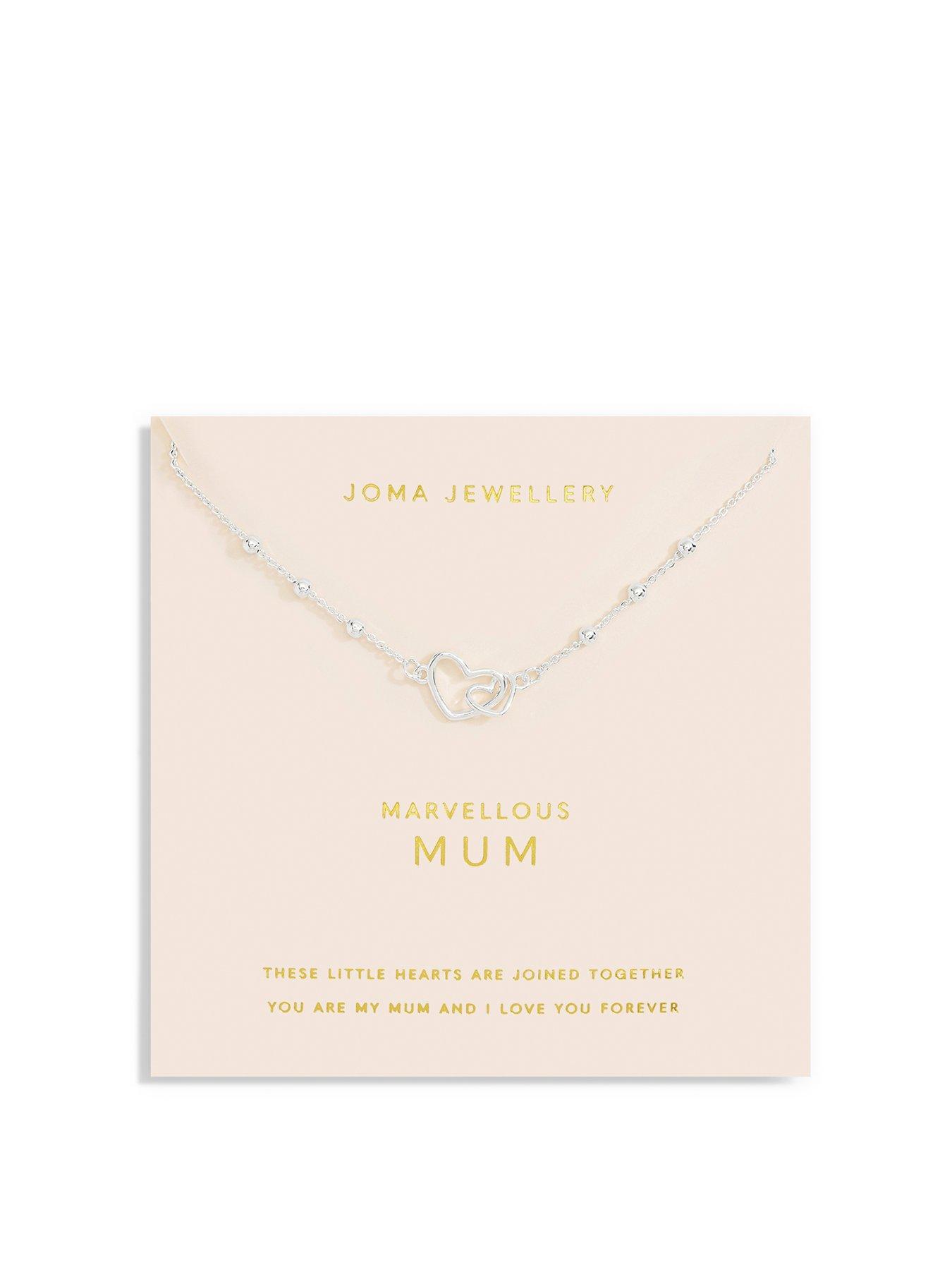 undefined Forever Yours Marvellous Mum Necklace In Silver Plating