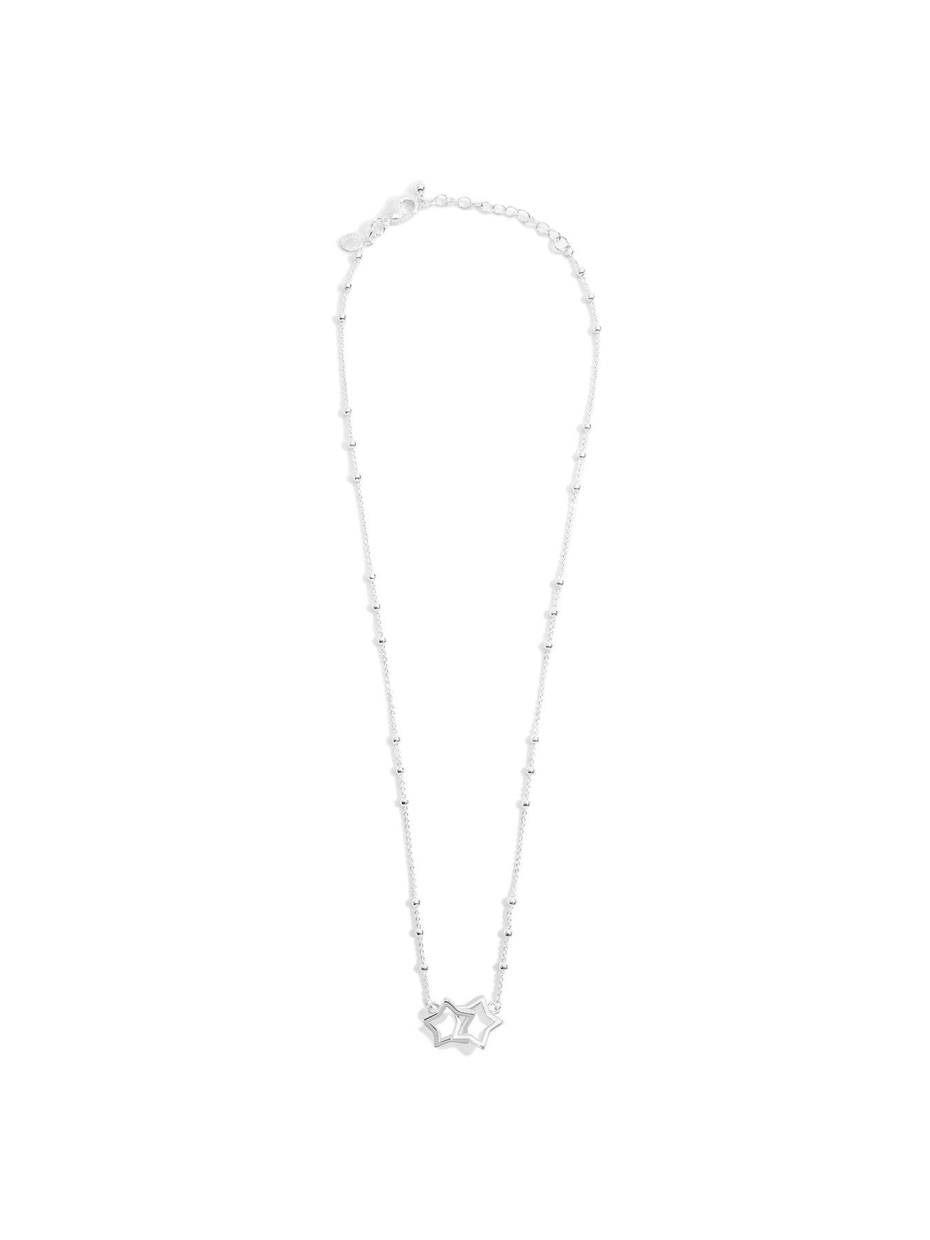  image of joma-jewellery-forever-yours-good-luck-necklace-in-silver-plating