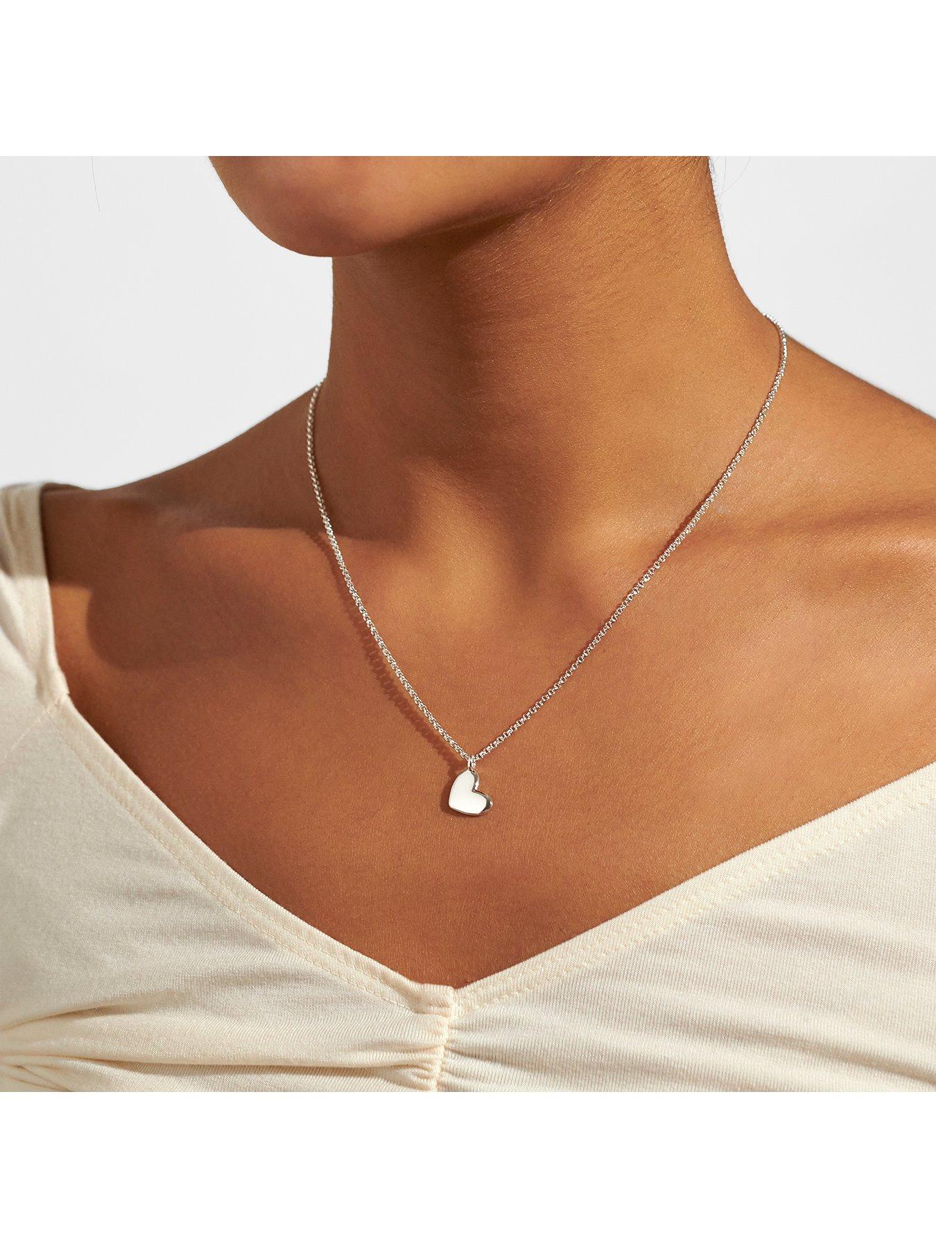  image of joma-jewellery-a-little-bridesmaid-necklace-in-silver-plating