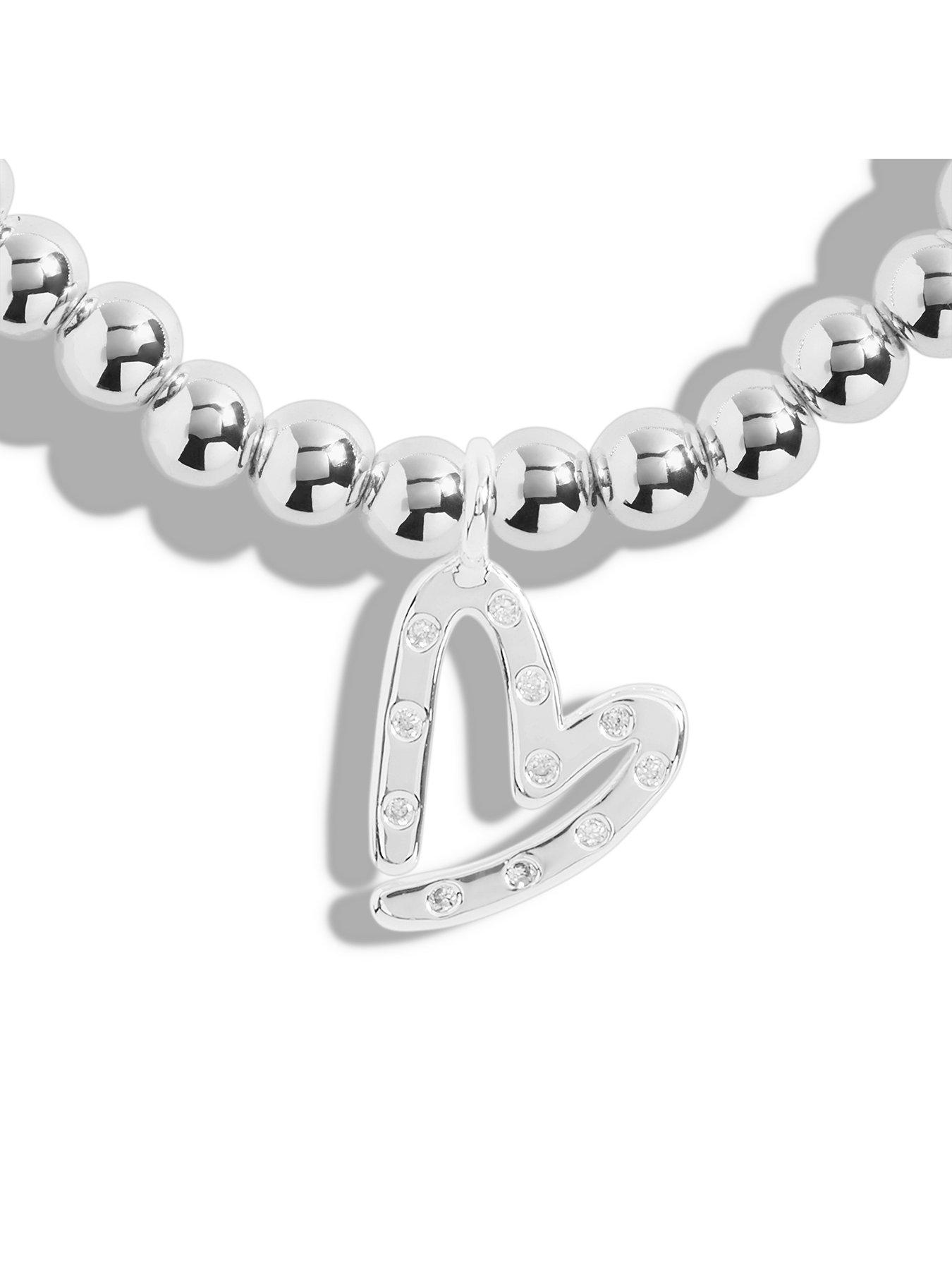 Image 3 of 3 of Joma Jewellery Childrens A Little Super Sister Bracelet in Silver Plating