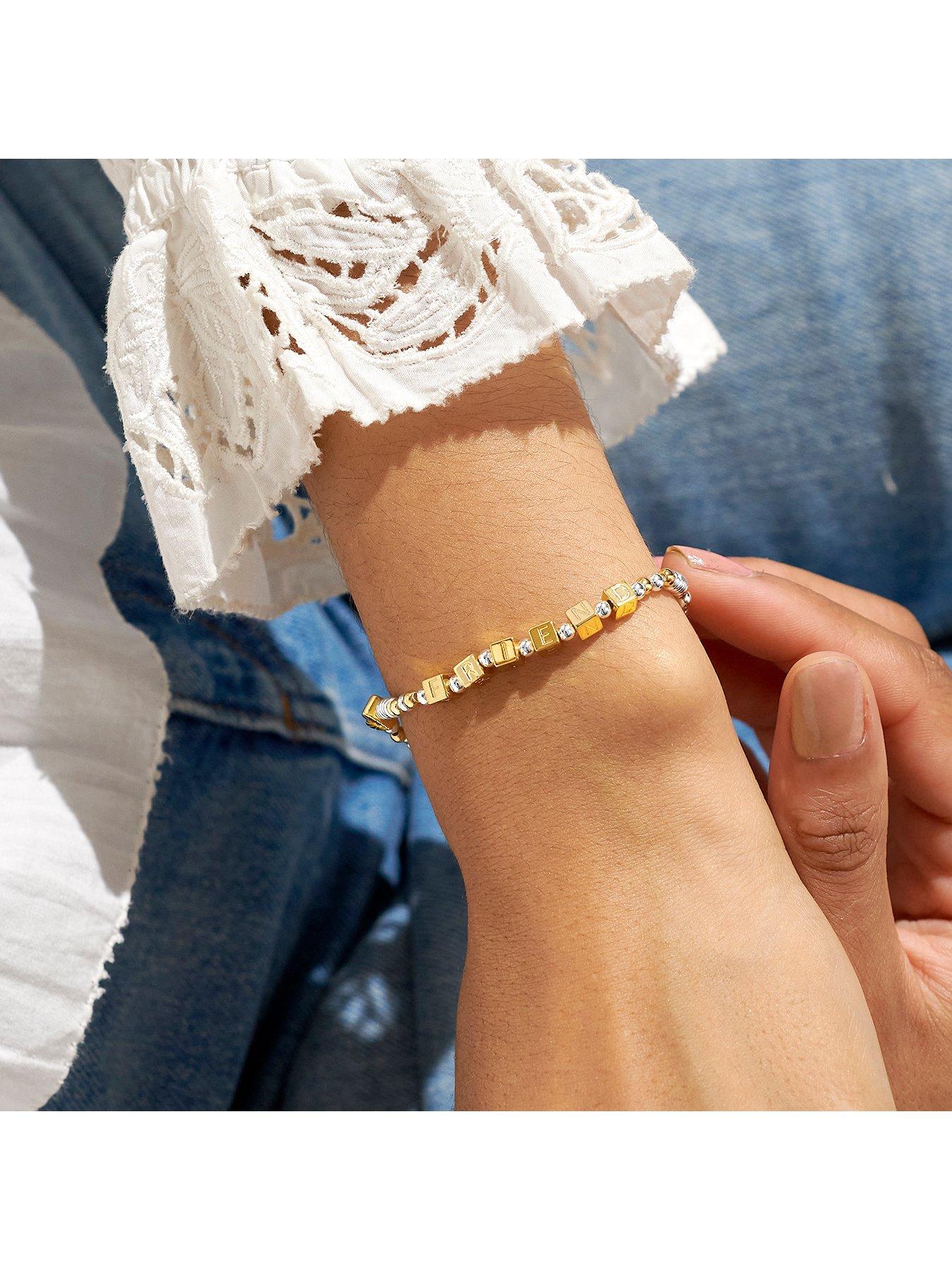 image of joma-jewellery-happy-little-moments-friend-bracelet-in-gold-plating