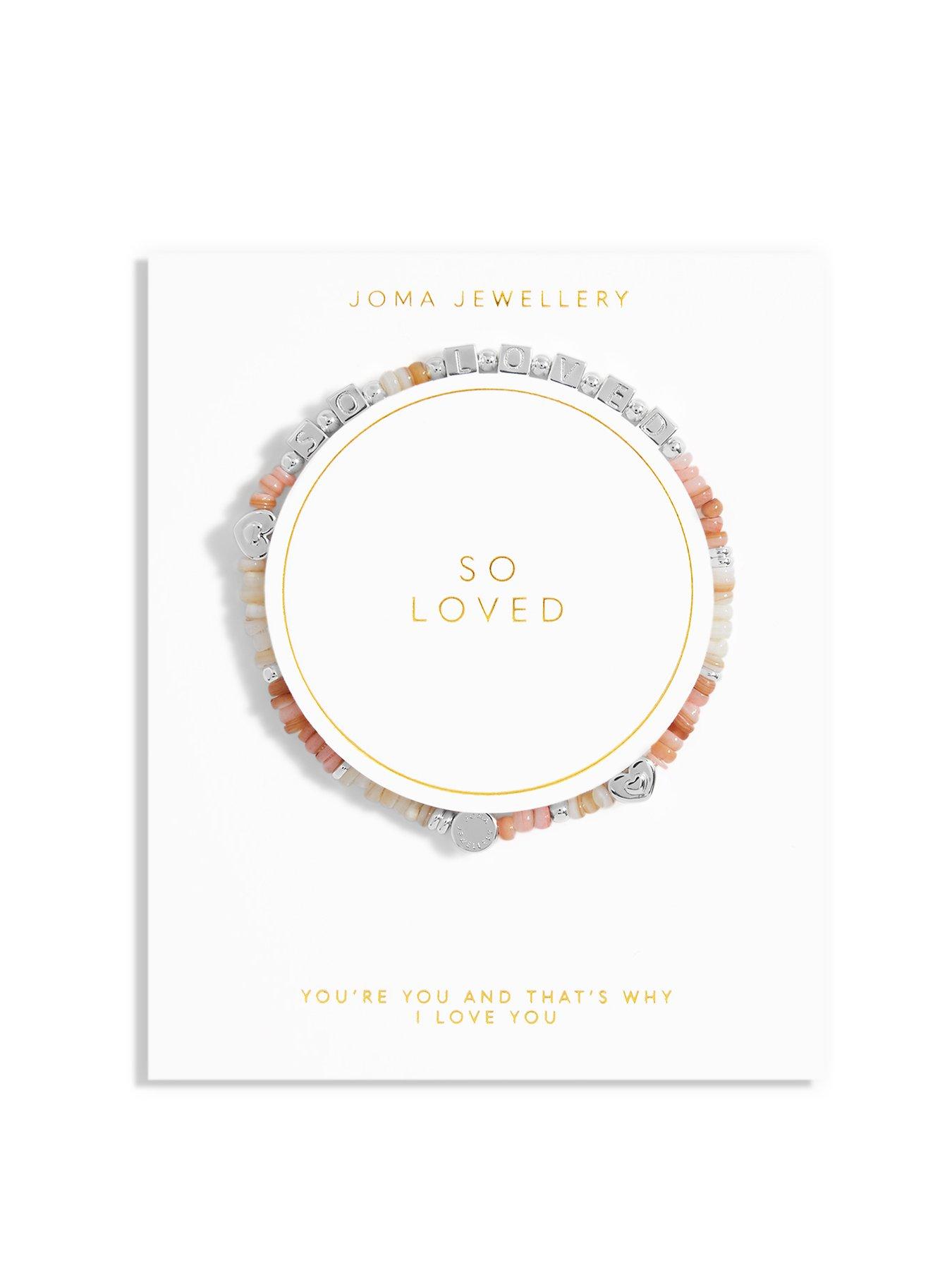 undefined Happy Little Moments So Loved Bracelet In Silver Plating