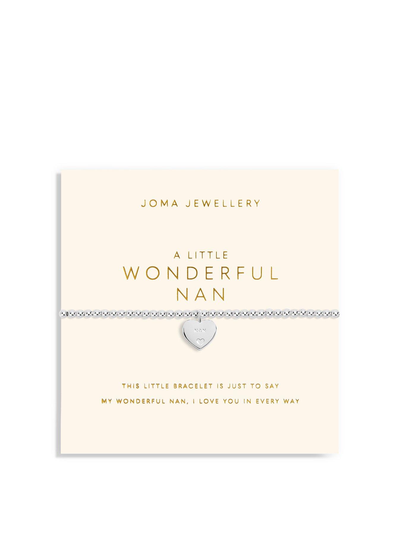 Joma Jewellery MOTHER S DAY GRANDPARENT A LITTLE WONDERFUL NAN