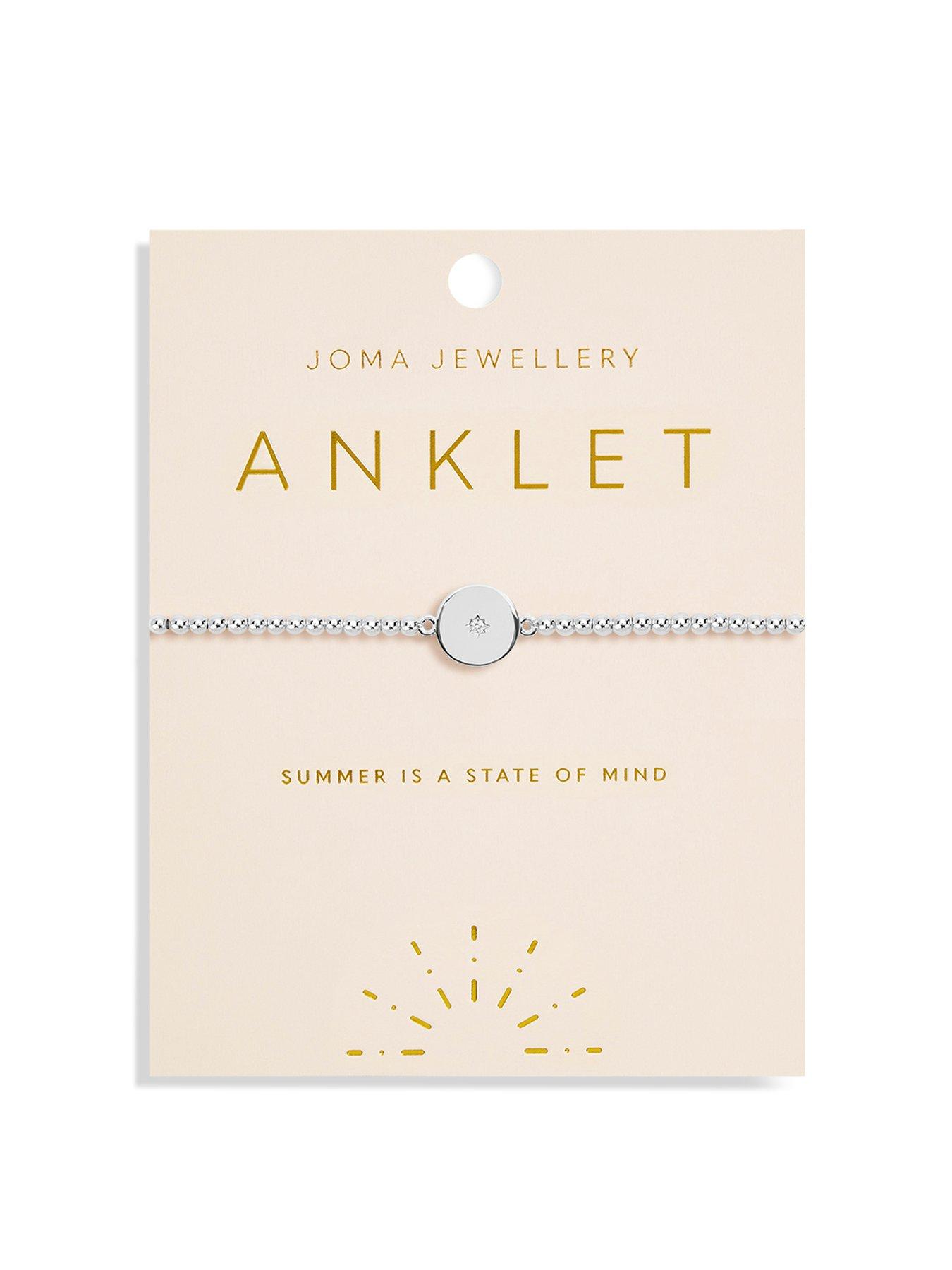 undefined Minstrel Anklet In Silver Plating