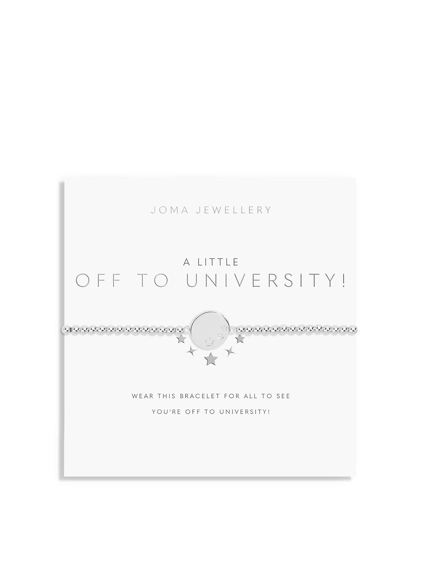 undefined A Little Off To University Bracelet In Silver Plating