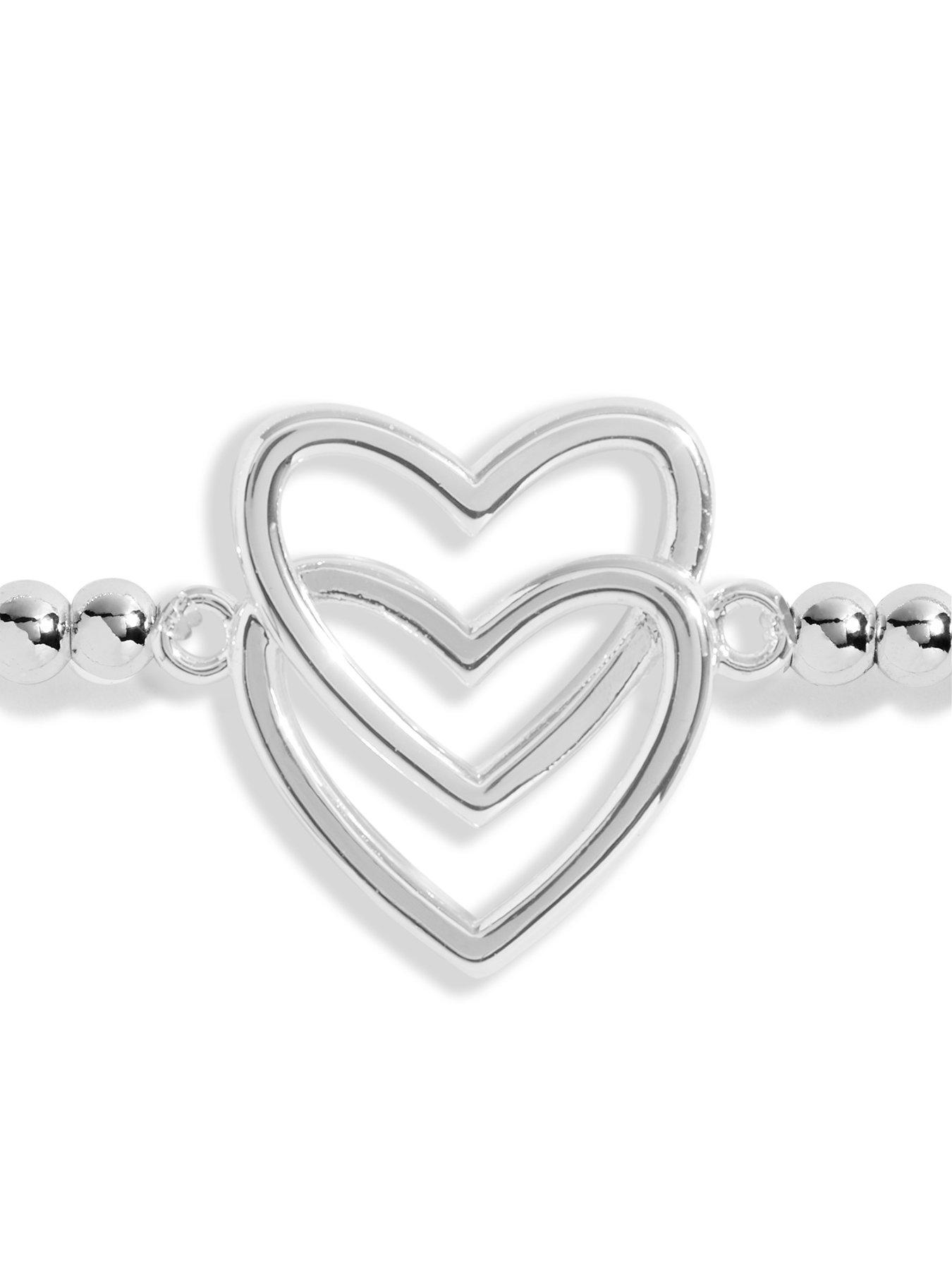 Image 3 of 4 of Joma Jewellery A Little Happy Birthday Bracelet In Silver And Gold Plating