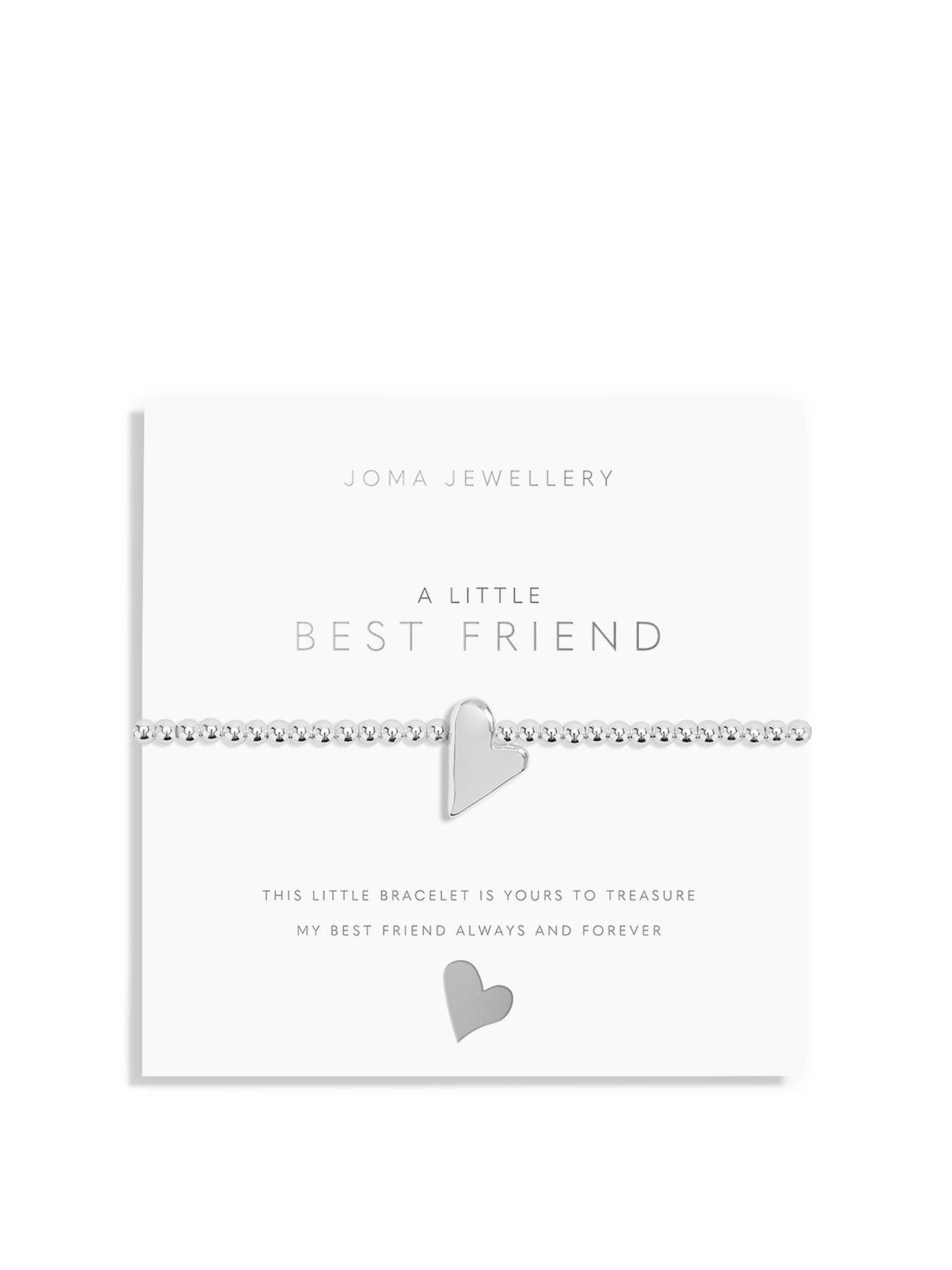 undefined A Little Best Friend Bracelet In Silver Plating