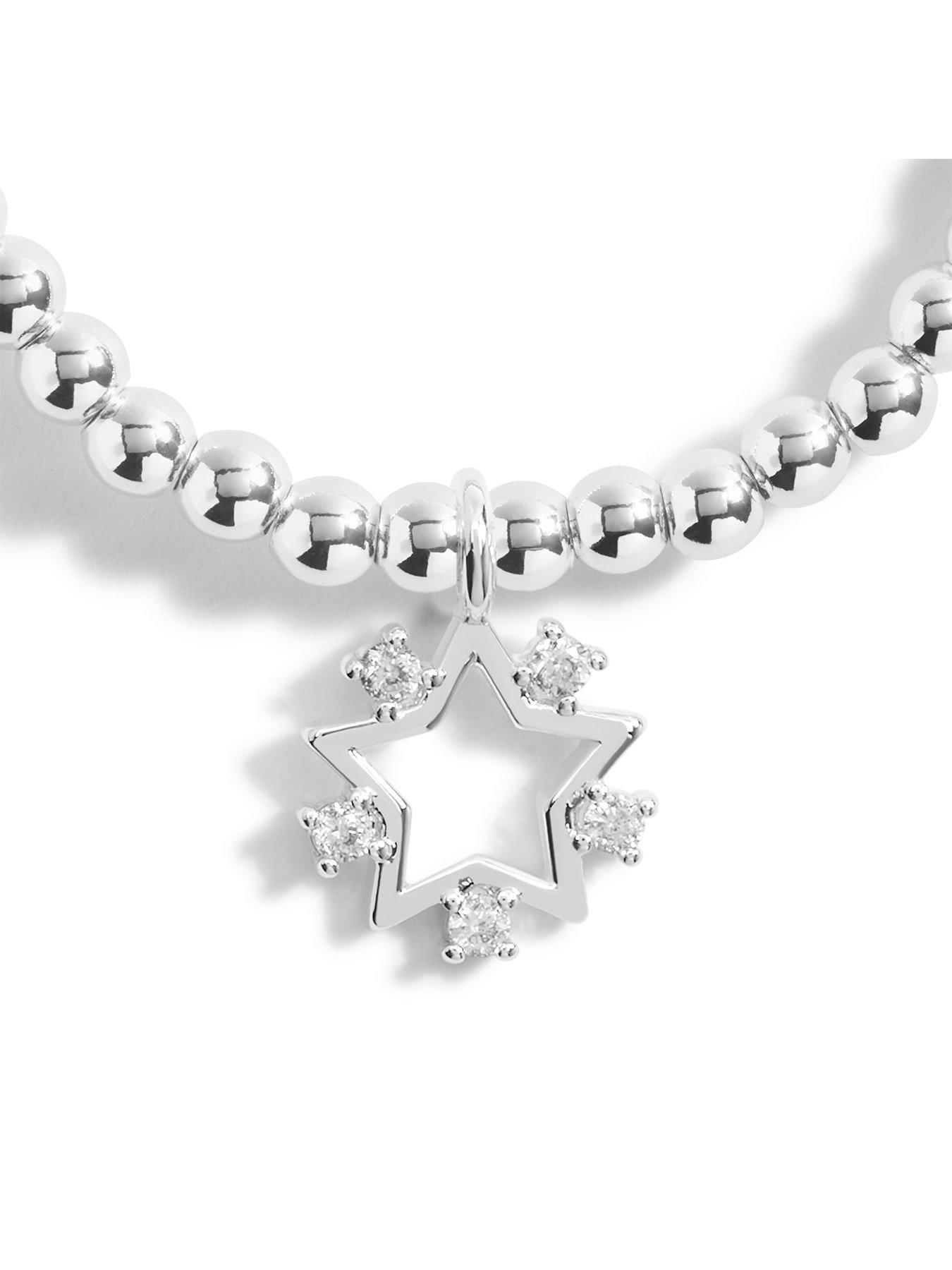 Image 3 of 5 of Joma Jewellery A Little Biggest Supporter Bracelet In Silver Plating