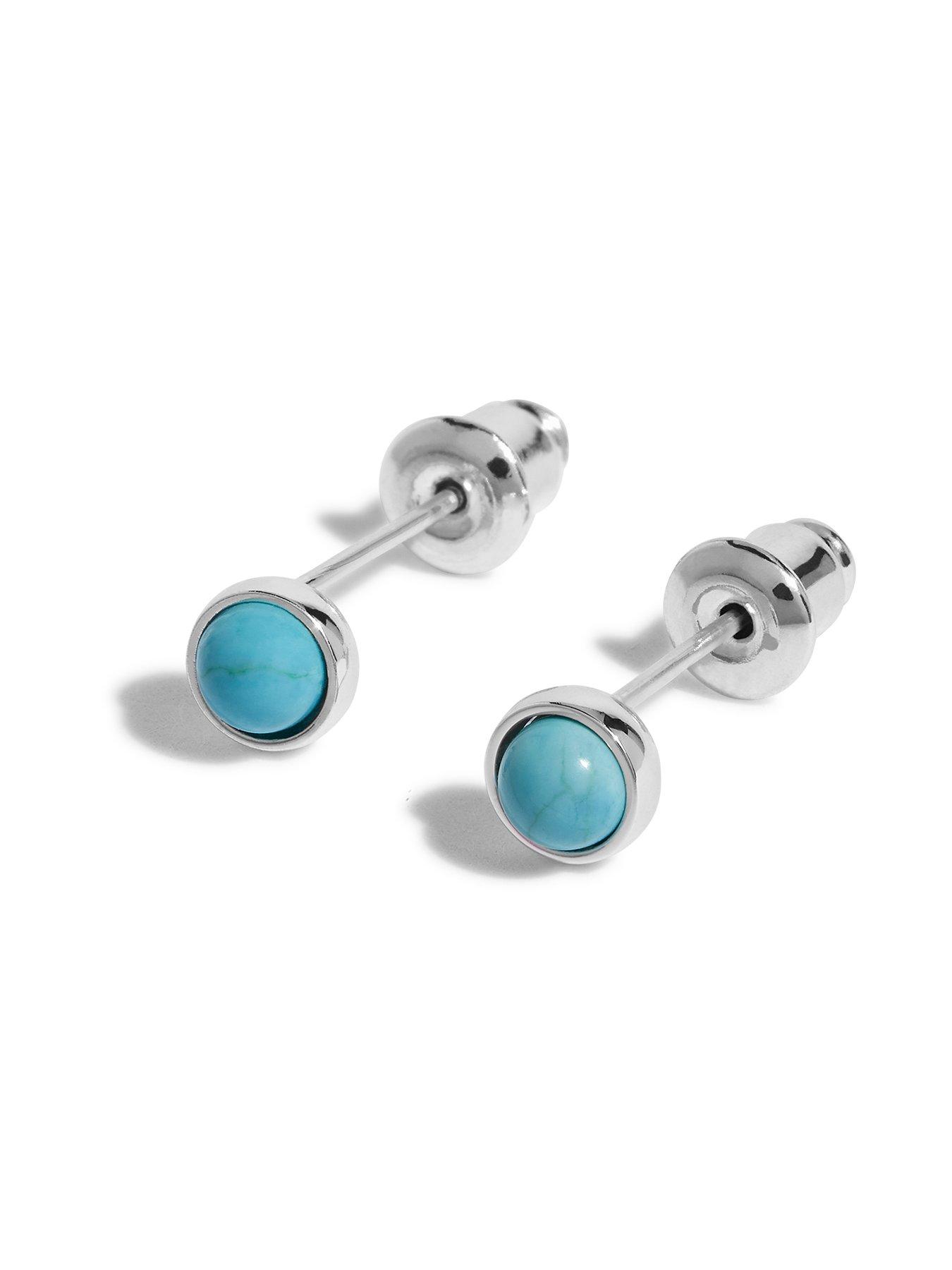  image of joma-jewellery-birthstone-boxed-earrings-in-silver-plating