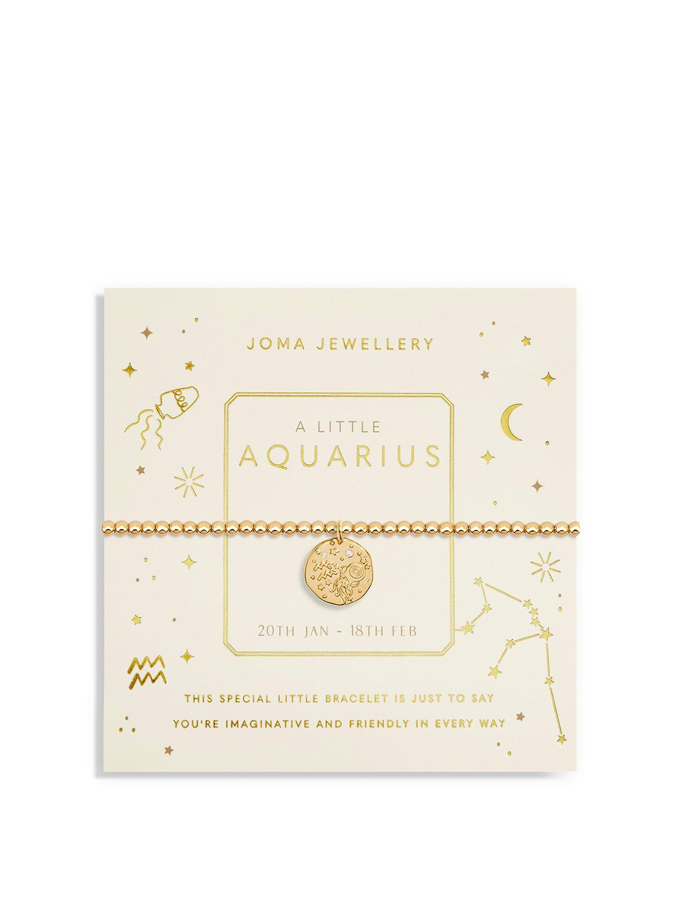 undefined Star Sign A Little Gemini Bracelet In Gold Plating