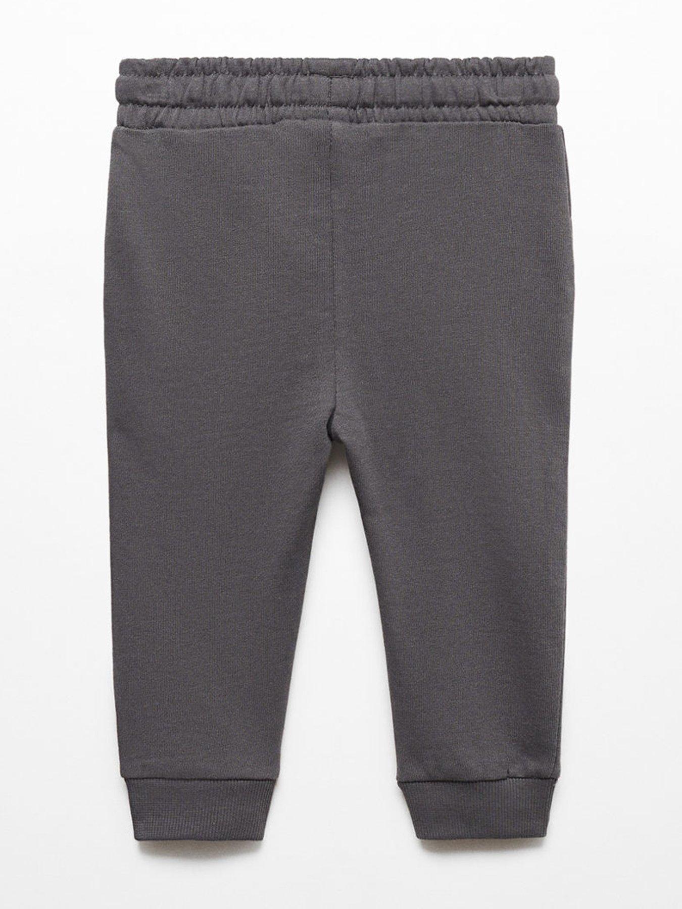 Boys dark grey discount joggers