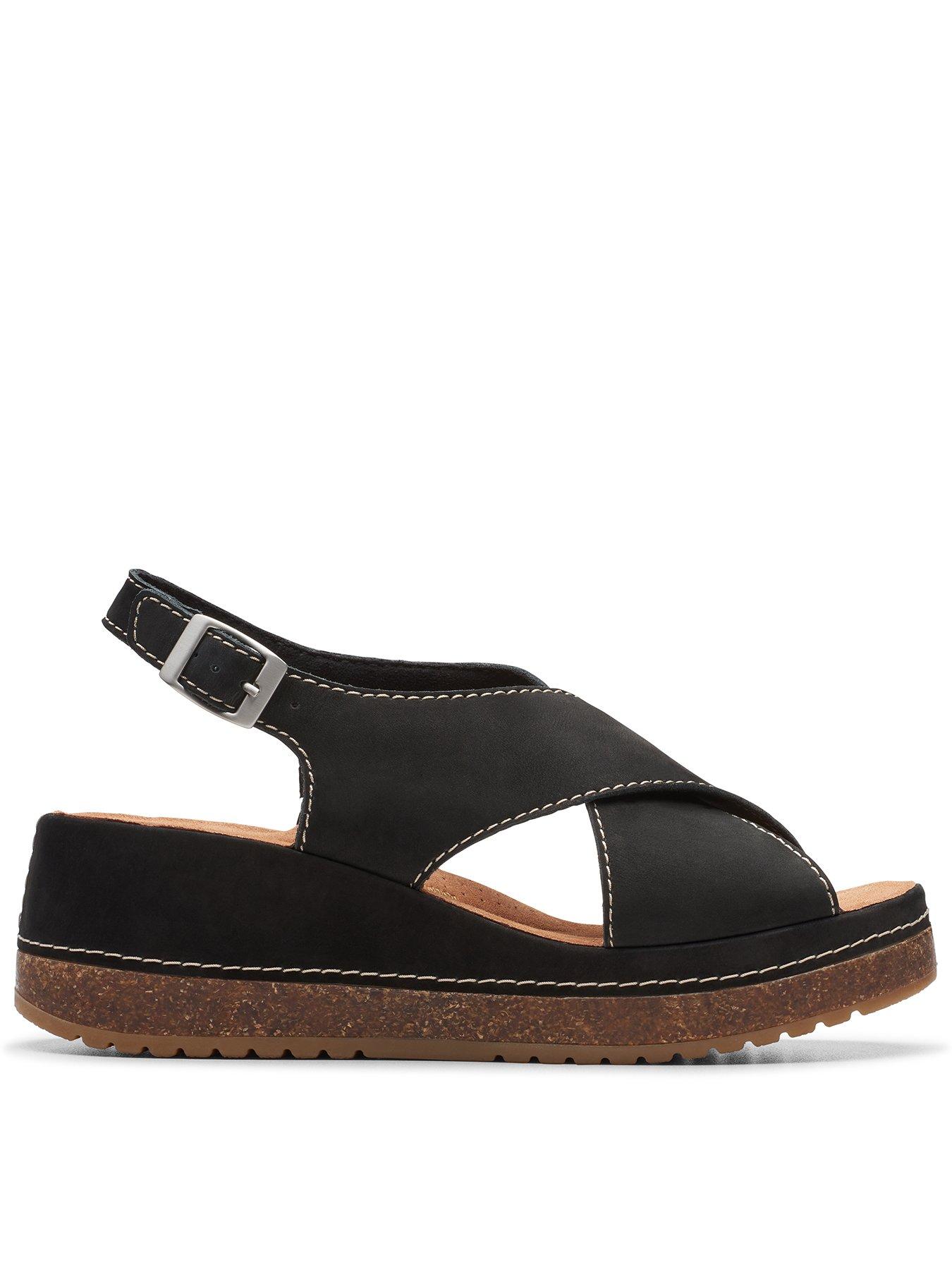 Clarks Women's Raven Dawn Wedge Sandal - ShopStyle