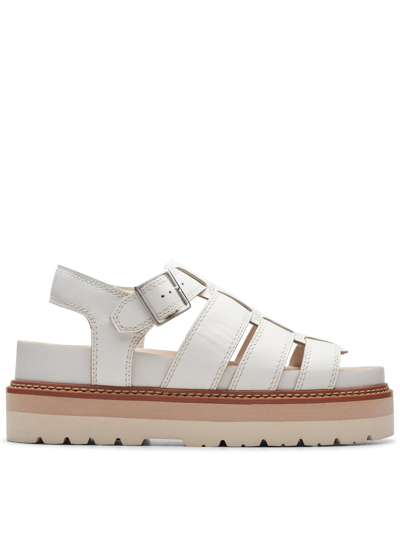 Clarks Off White Sandals in Latur - Dealers, Manufacturers & Suppliers -  Justdial