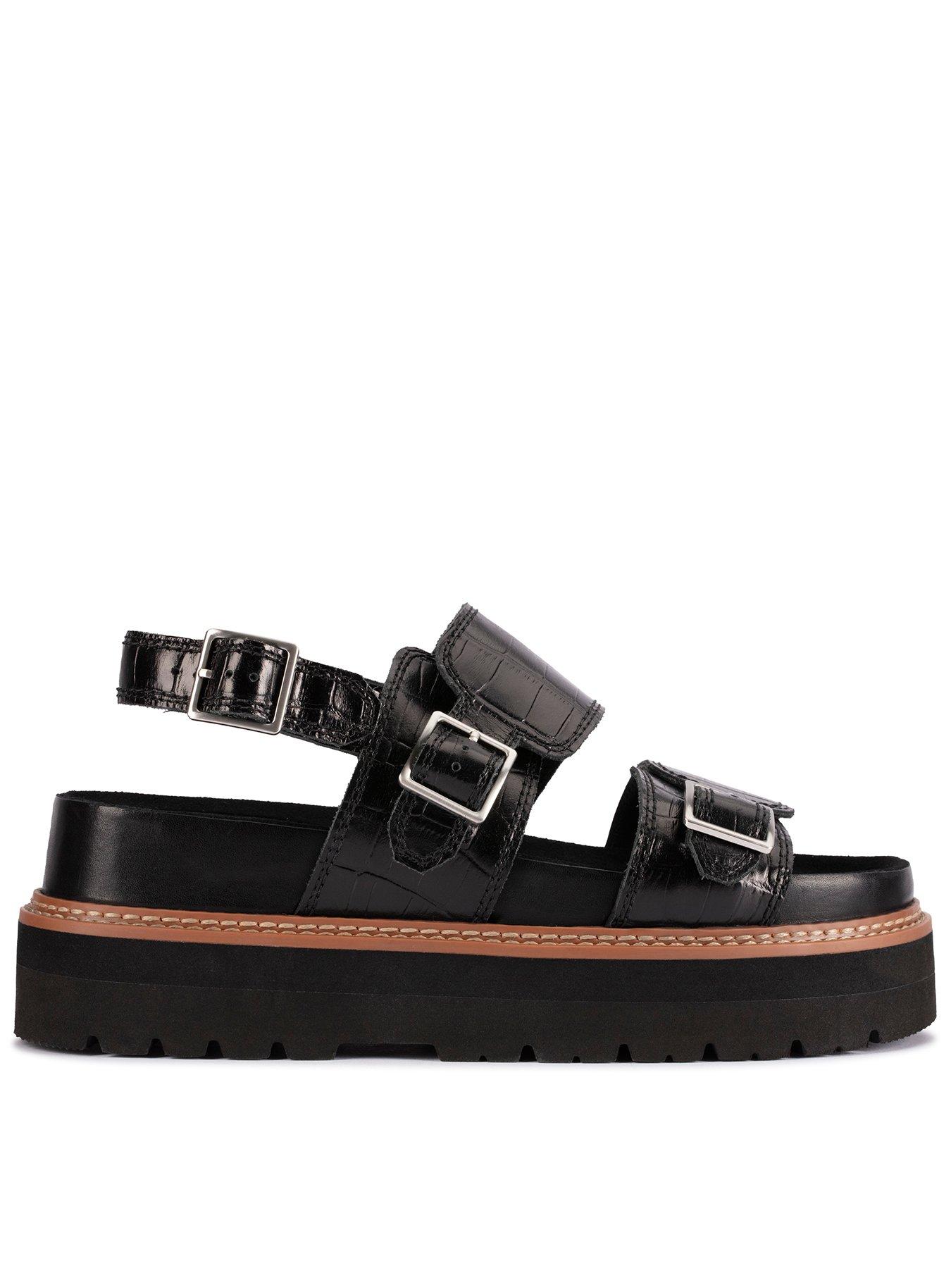 Clarks best sale buckle sandals