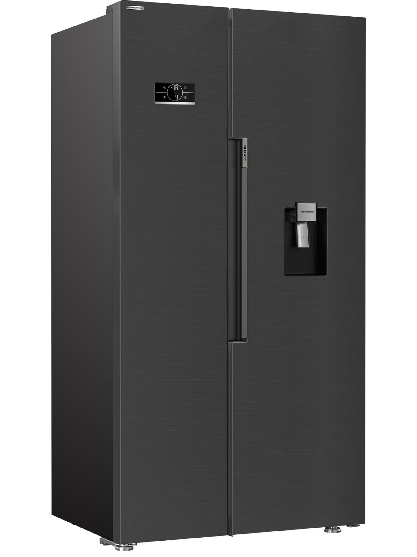 Beko ASD2442VPZ AMERICANSTYLE FRIDGE FREEZER Freestanding US Style