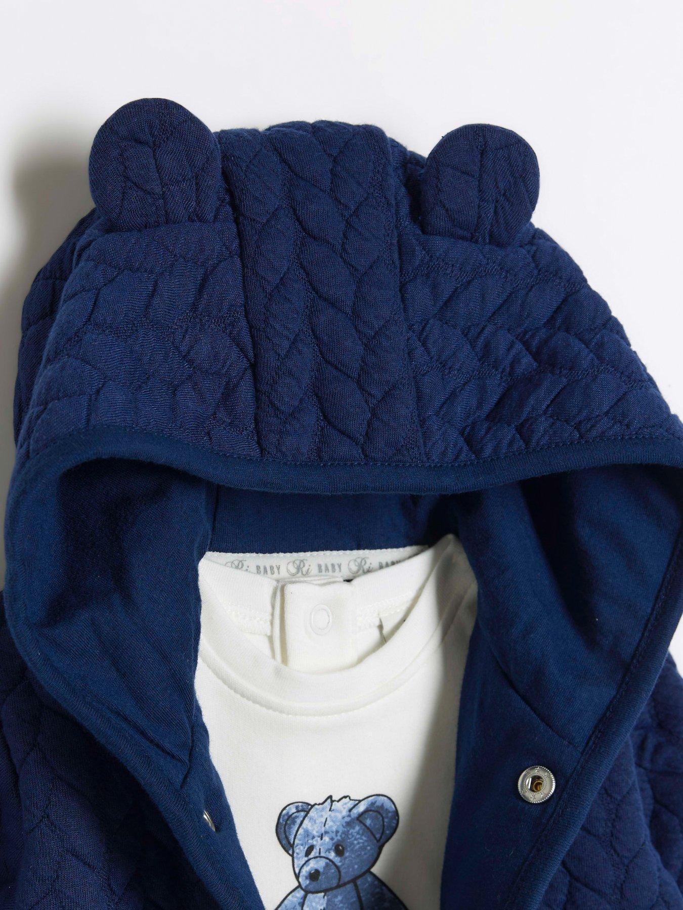 Teddy bear jacket boundry river island