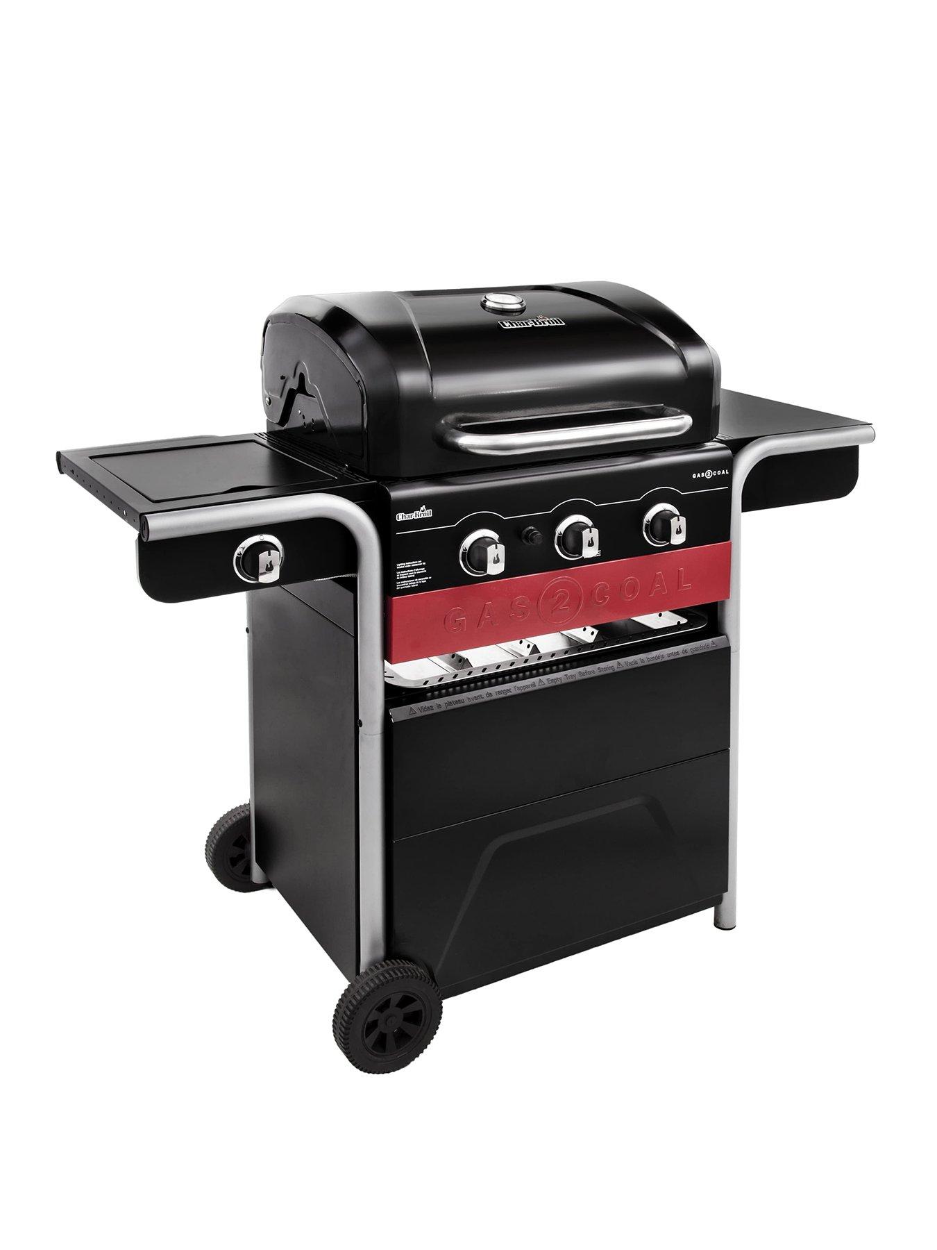 Char Broil Gas2Coal 330 3 Burner Hybrid Grill littlewoods