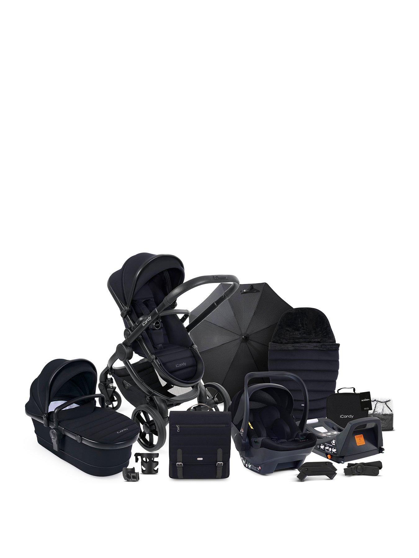 undefined Peach 7 Travel System - Black Edition