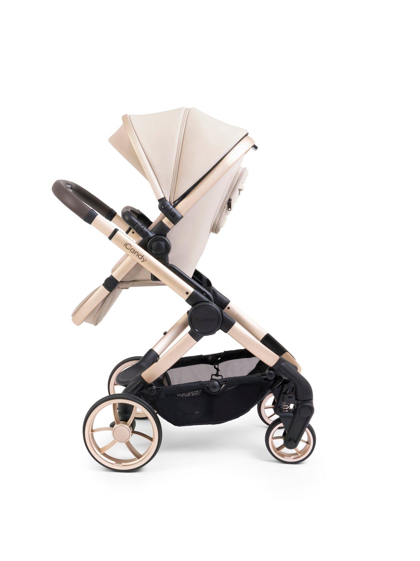 Image 4 of 8 of iCandy Peach 7 Editions Travel System with Cocoon 360 Car Seat - Biscotti