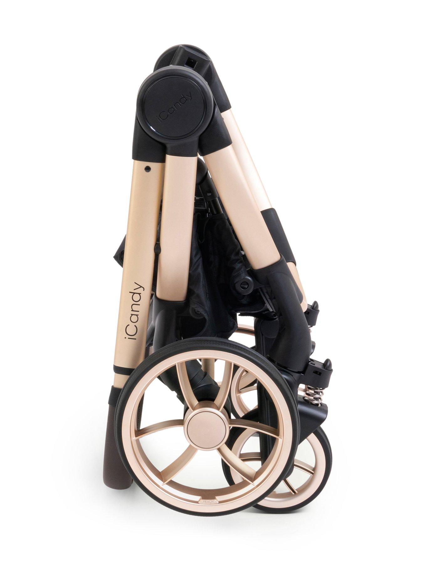 Image 6 of 8 of iCandy Peach 7 Editions Travel System with Cocoon 360 Car Seat - Biscotti