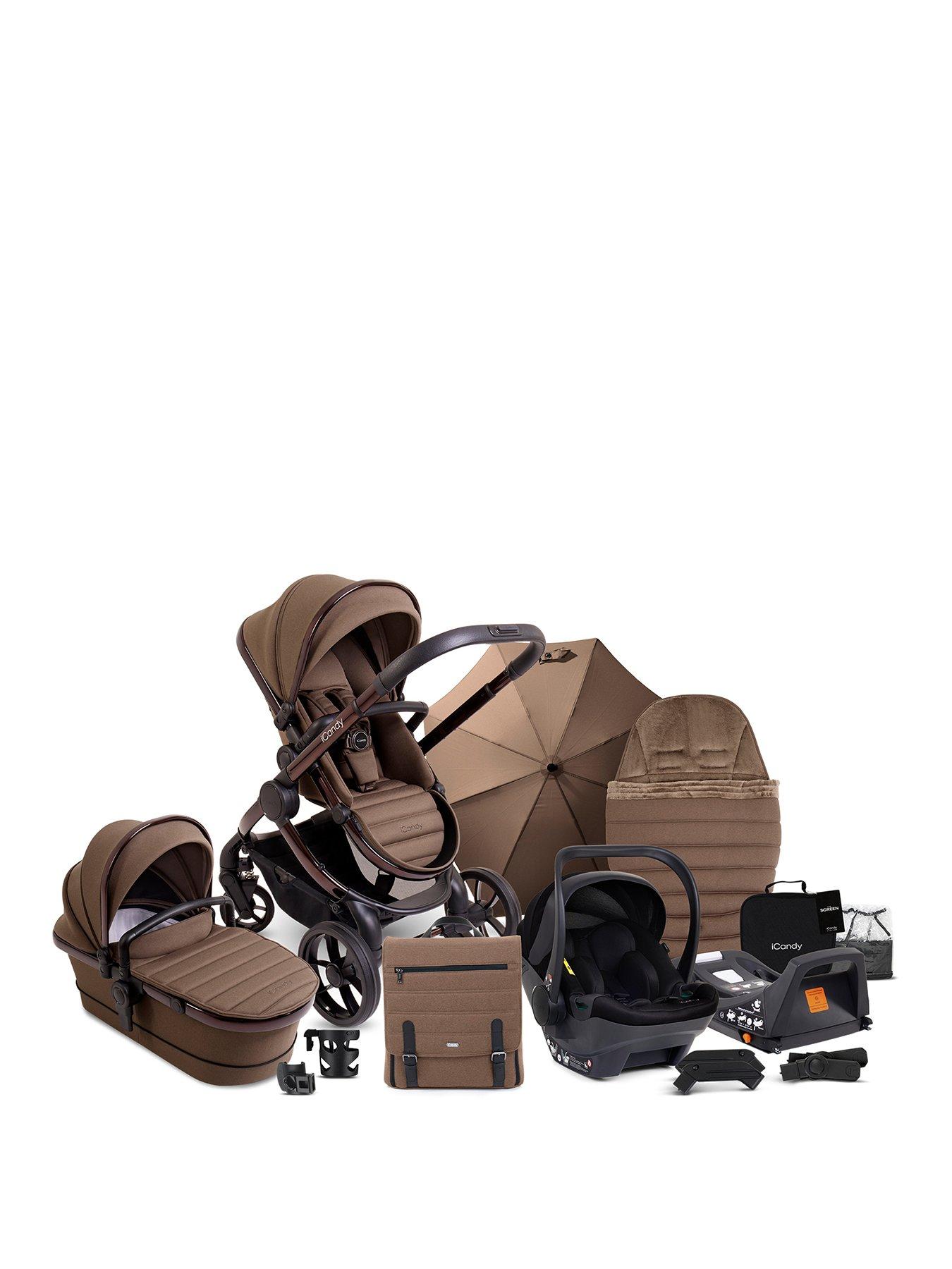 Image 1 of 8 of iCandy Peach 7 Editions Travel System with Cocoon 360 Car Seat - Coco