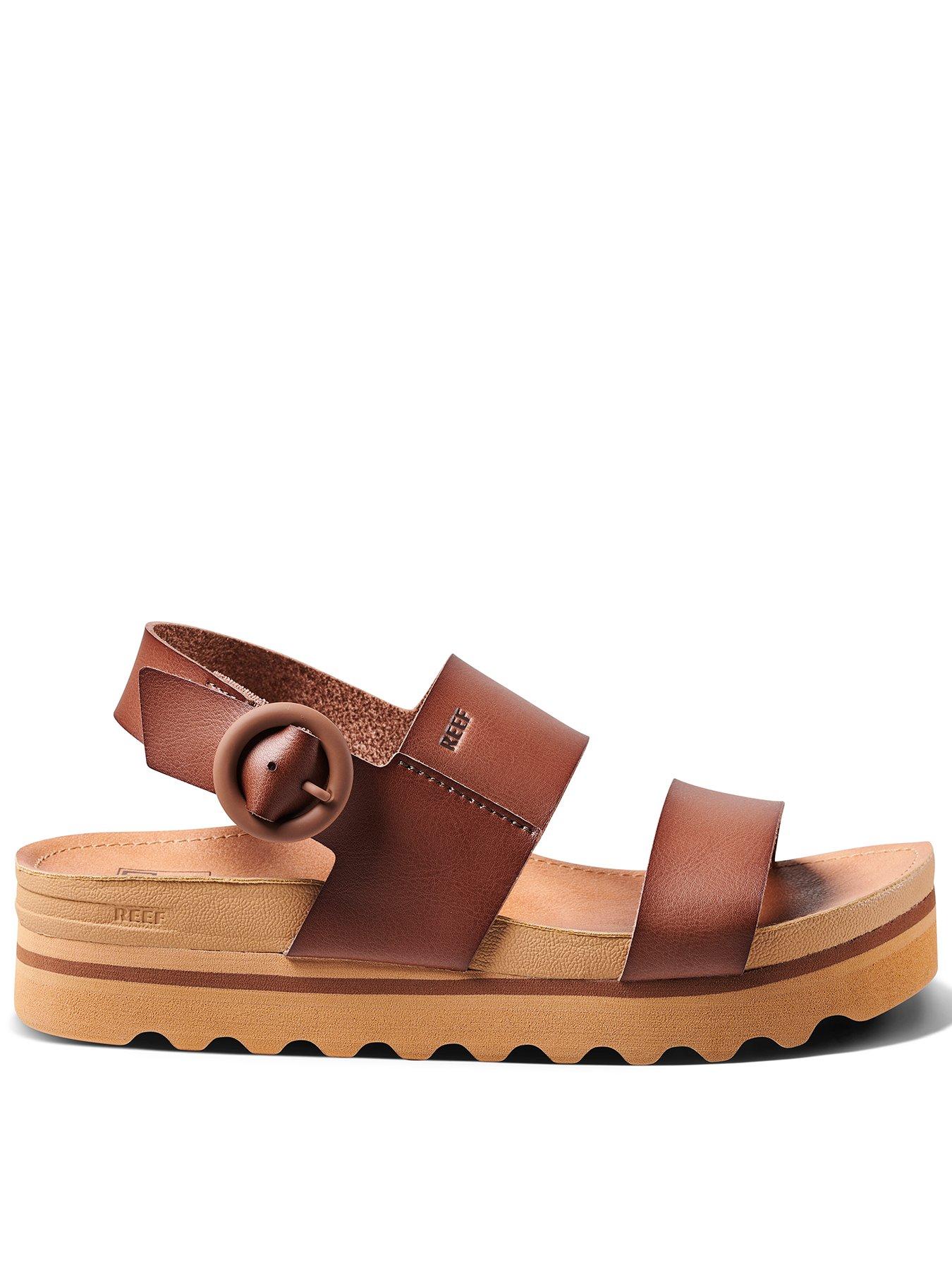 undefined Cushion Vista Hi Double Strap Sandals - Natural Braid