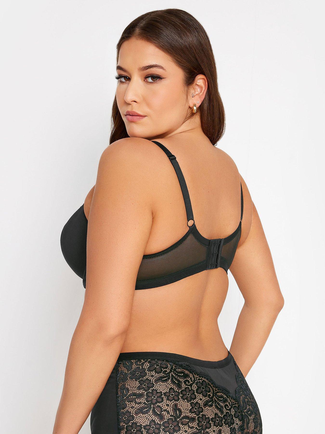  image of yours-2-pack-lace-trim-t-shirt-bra