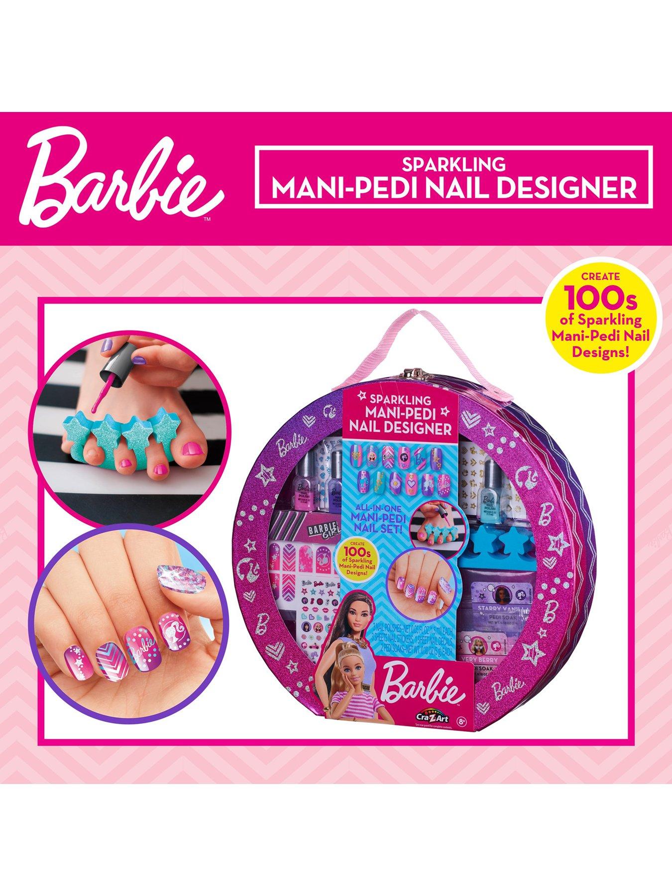 Barbie nail art kit hotsell