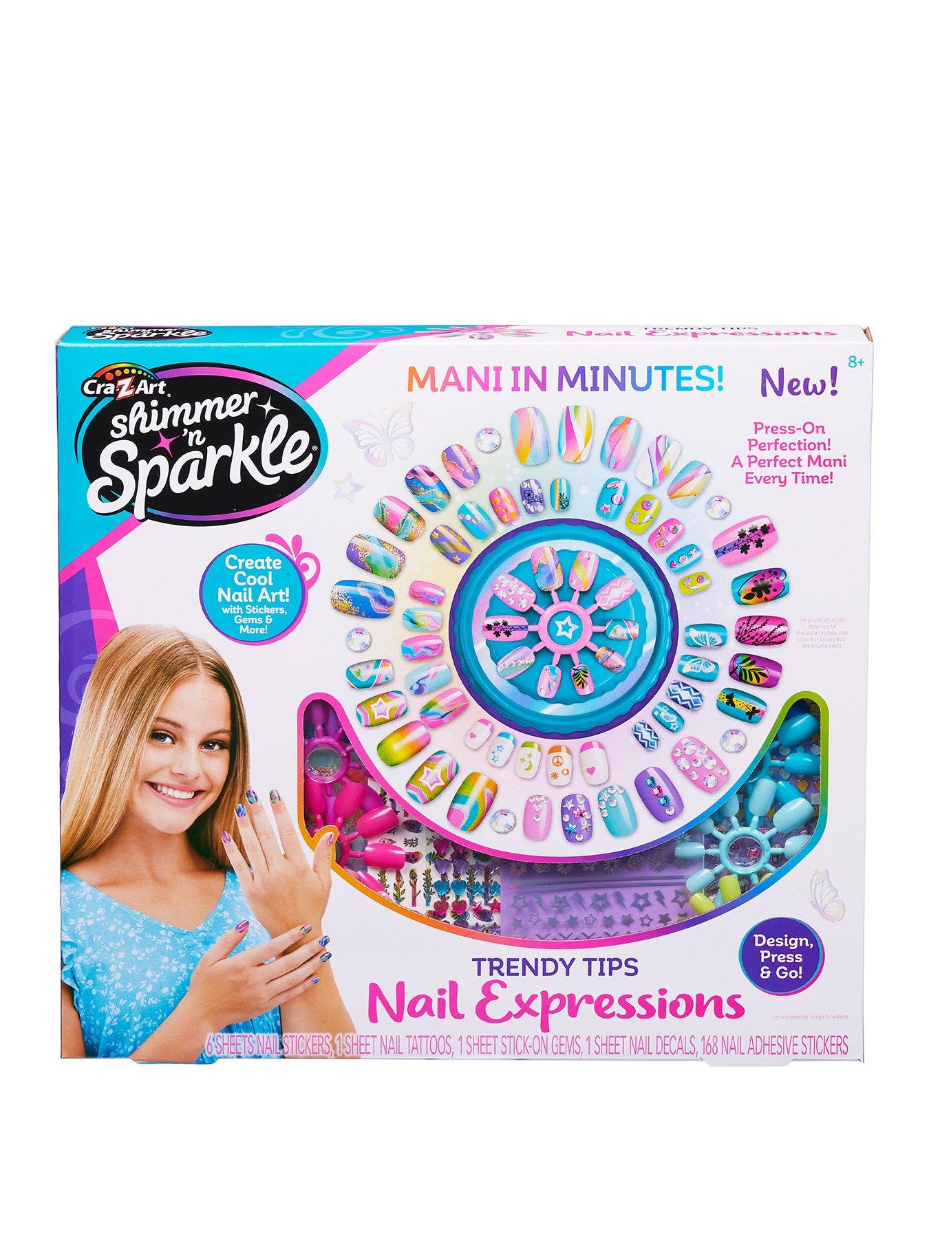 Shimmer & Sparkle Shimmer N Sparkle Trendy Tips Nail Expressions