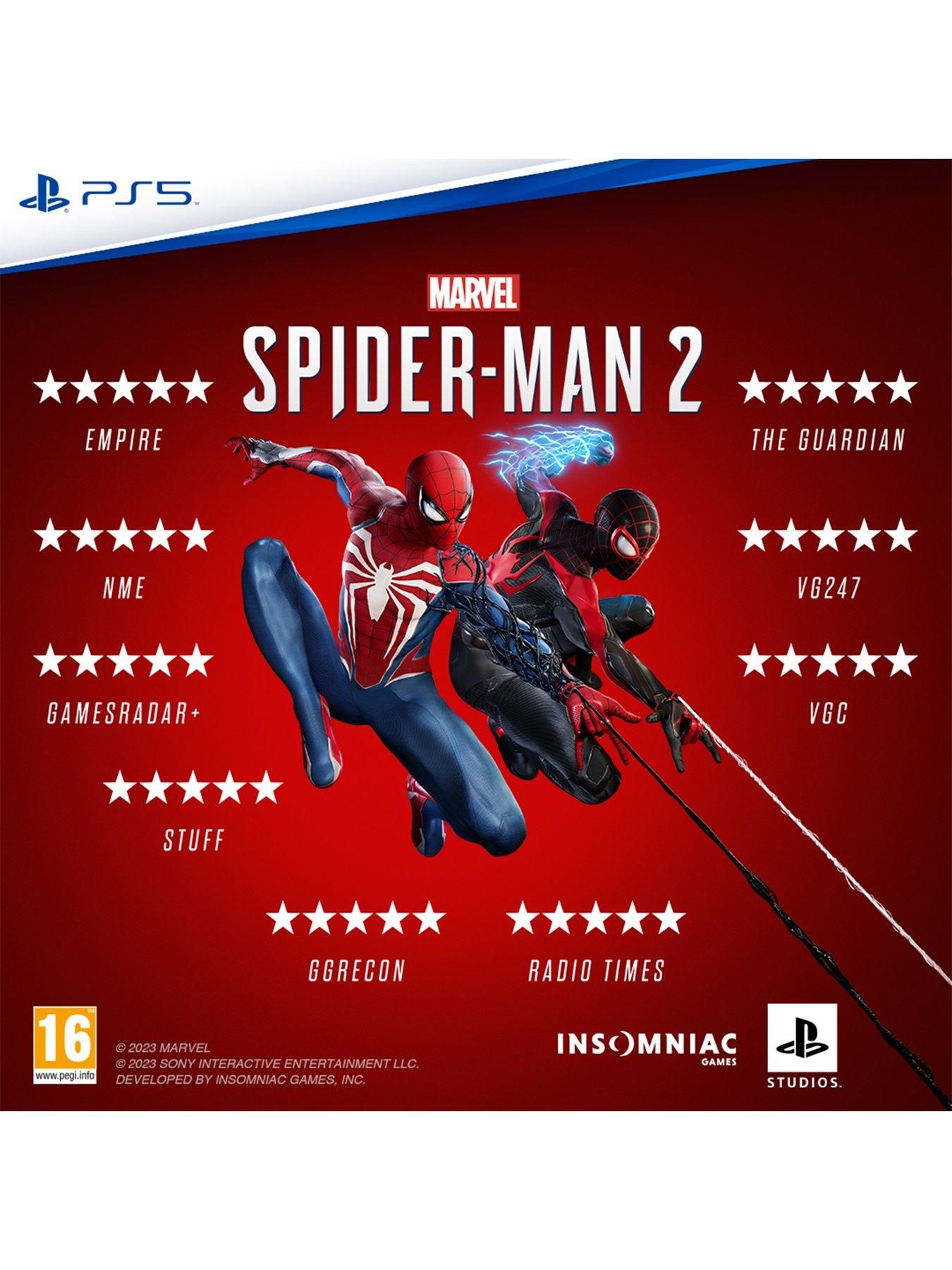  image of playstation-5-disc-console-ampnbspmarvels-spider-man-2