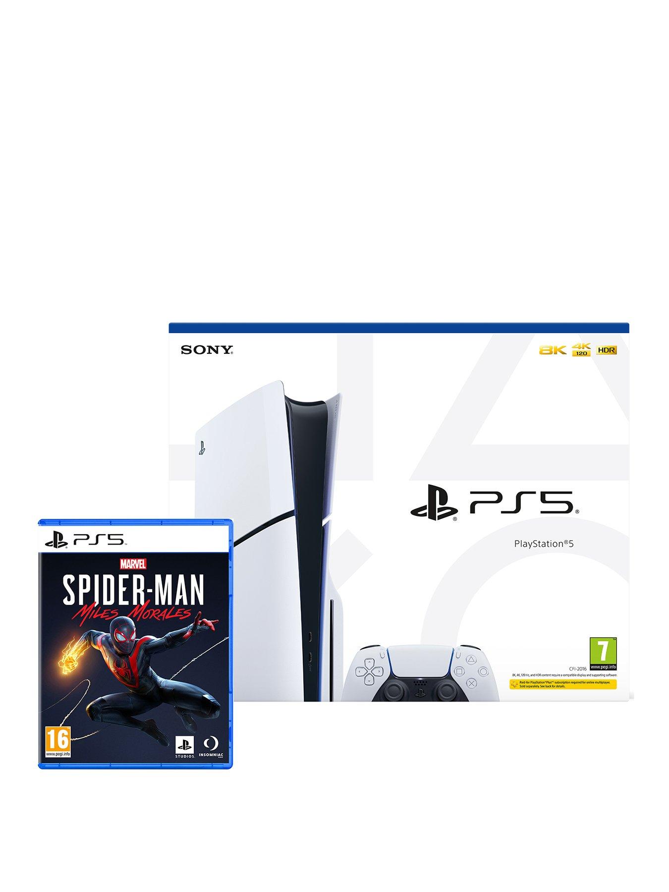 Miles morales best sale ps5 console