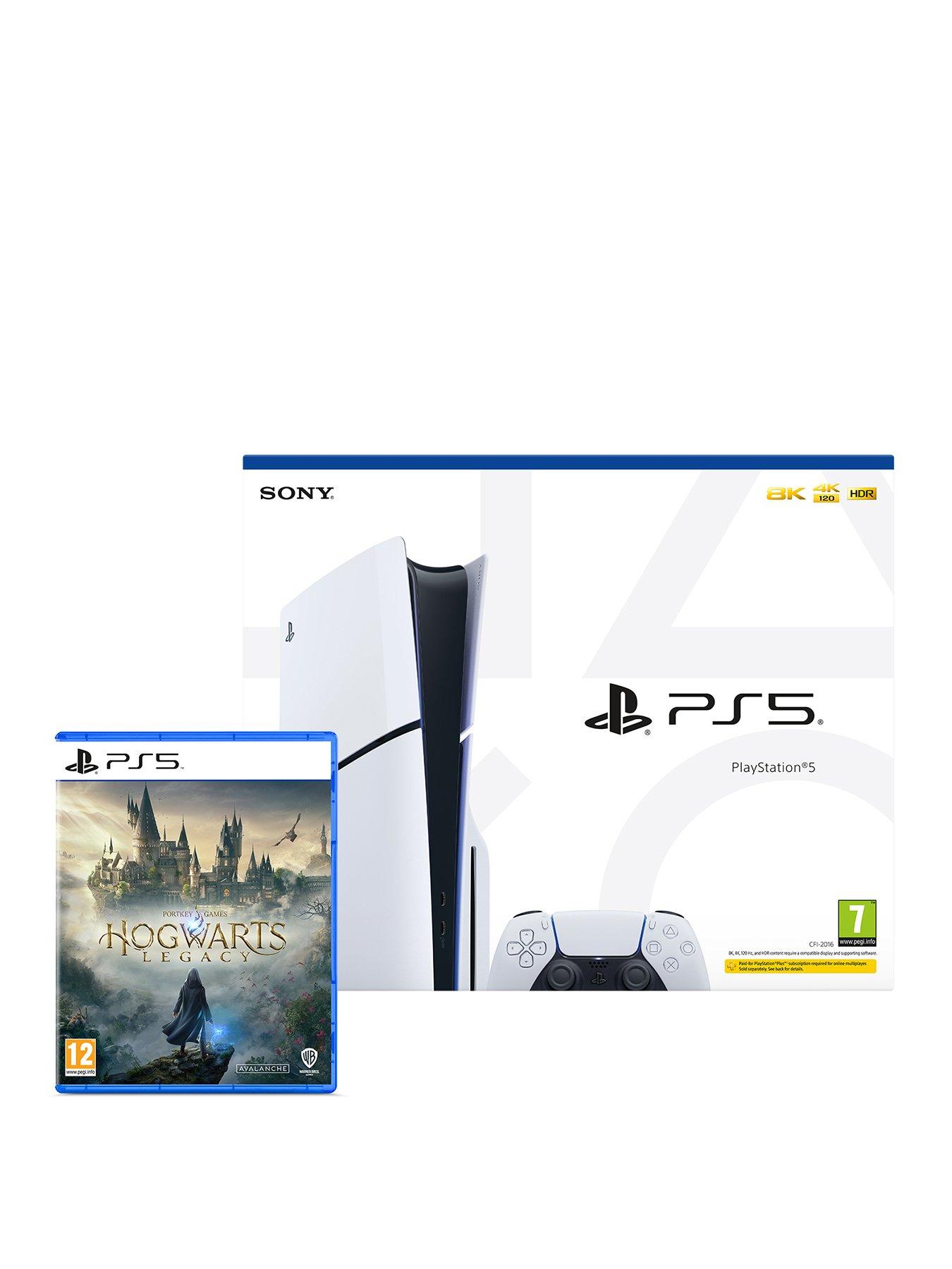 front image of playstation-5-disc-consolenbspamp-hogwarts-legacy